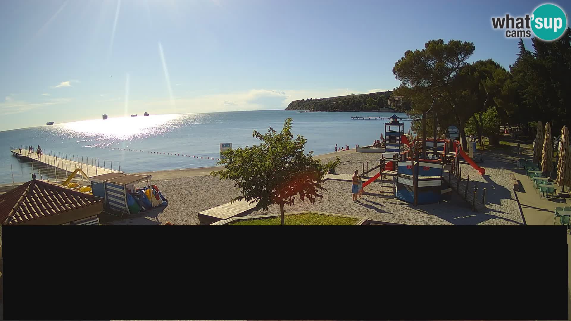 Live webcam Ankaran – Adria Ankaran Hotel & Resort – Slovenia