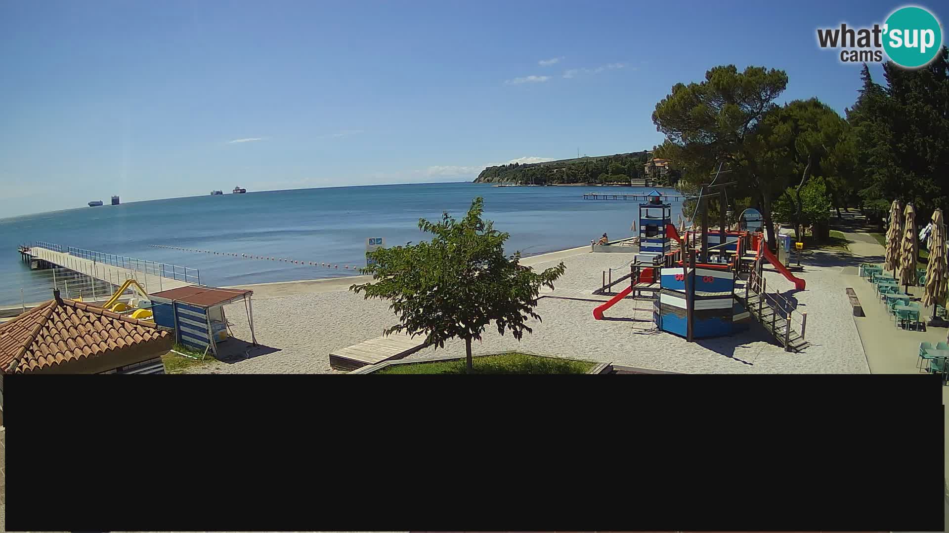 Live webcam Ankaran – Adria Ankaran Hotel & Resort – Slovenia