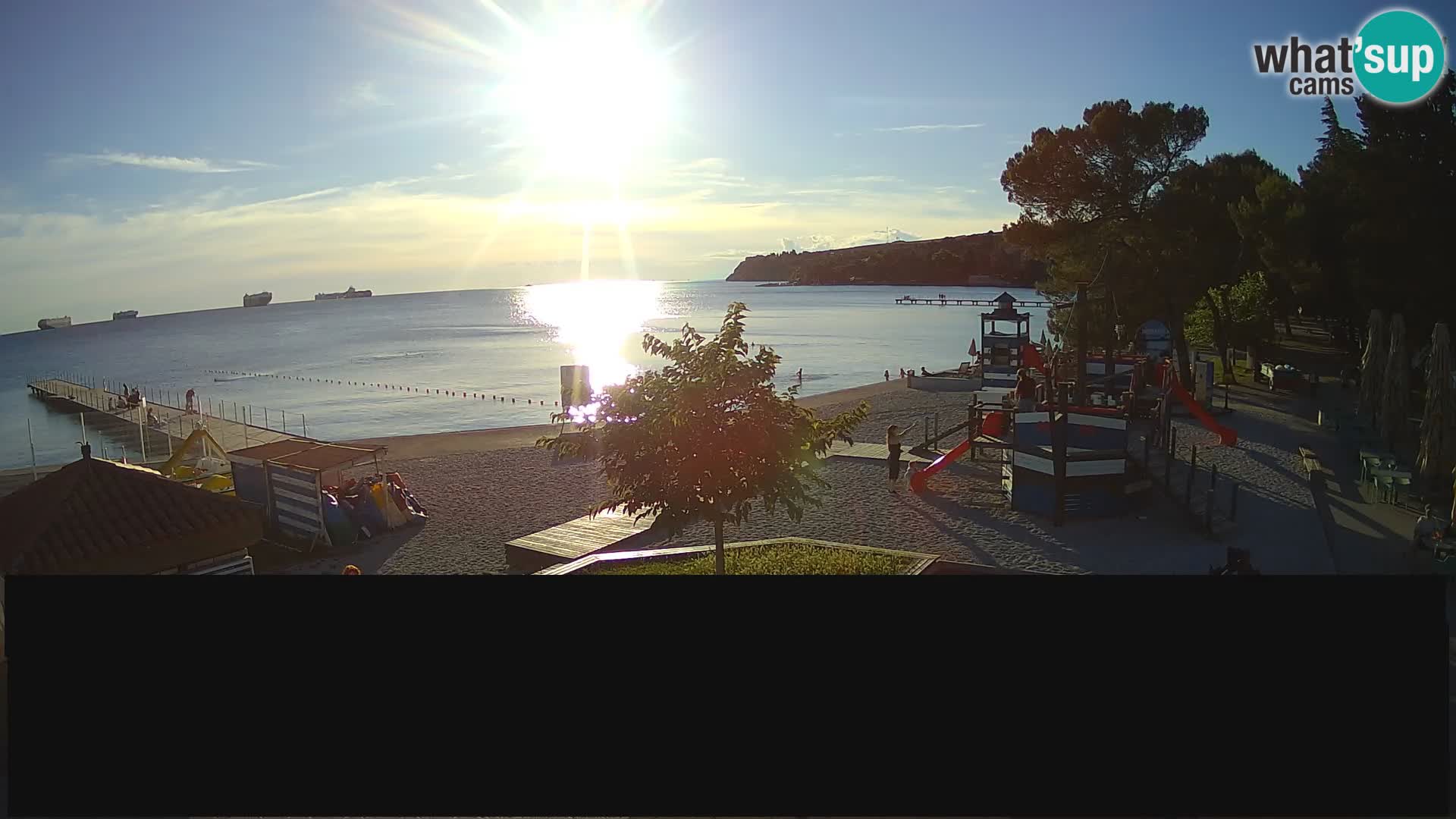 Webcam en direct Ankaran – Adria Ankaran Hotel & Resort – Slovénie