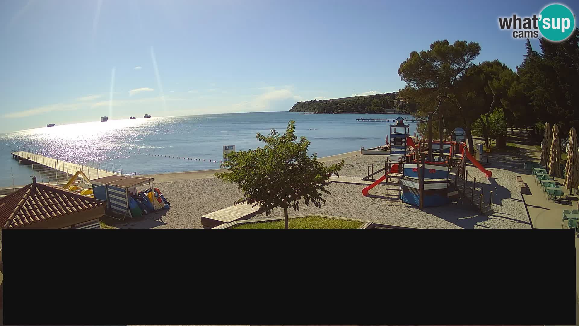 Live webcam Ankarano – Adria Ankaran Hotel & Resort – Slovenia
