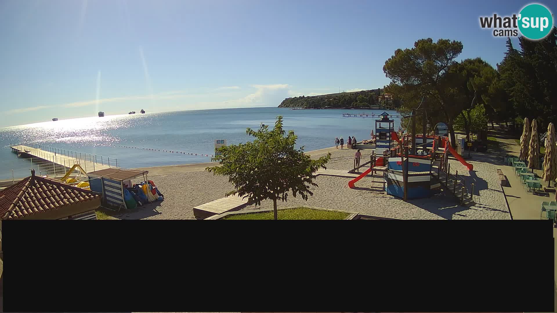 Live webcam Ankarano – Adria Ankaran Hotel & Resort – Slovenia