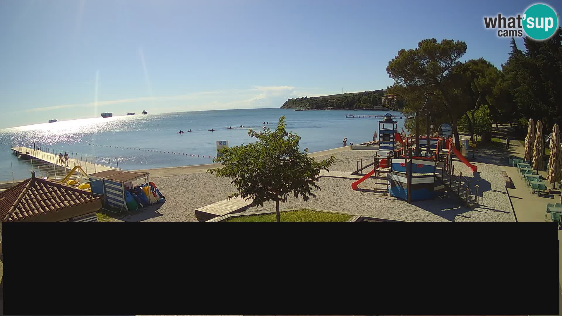 Webcam en direct Ankaran – Adria Ankaran Hotel & Resort – Slovénie