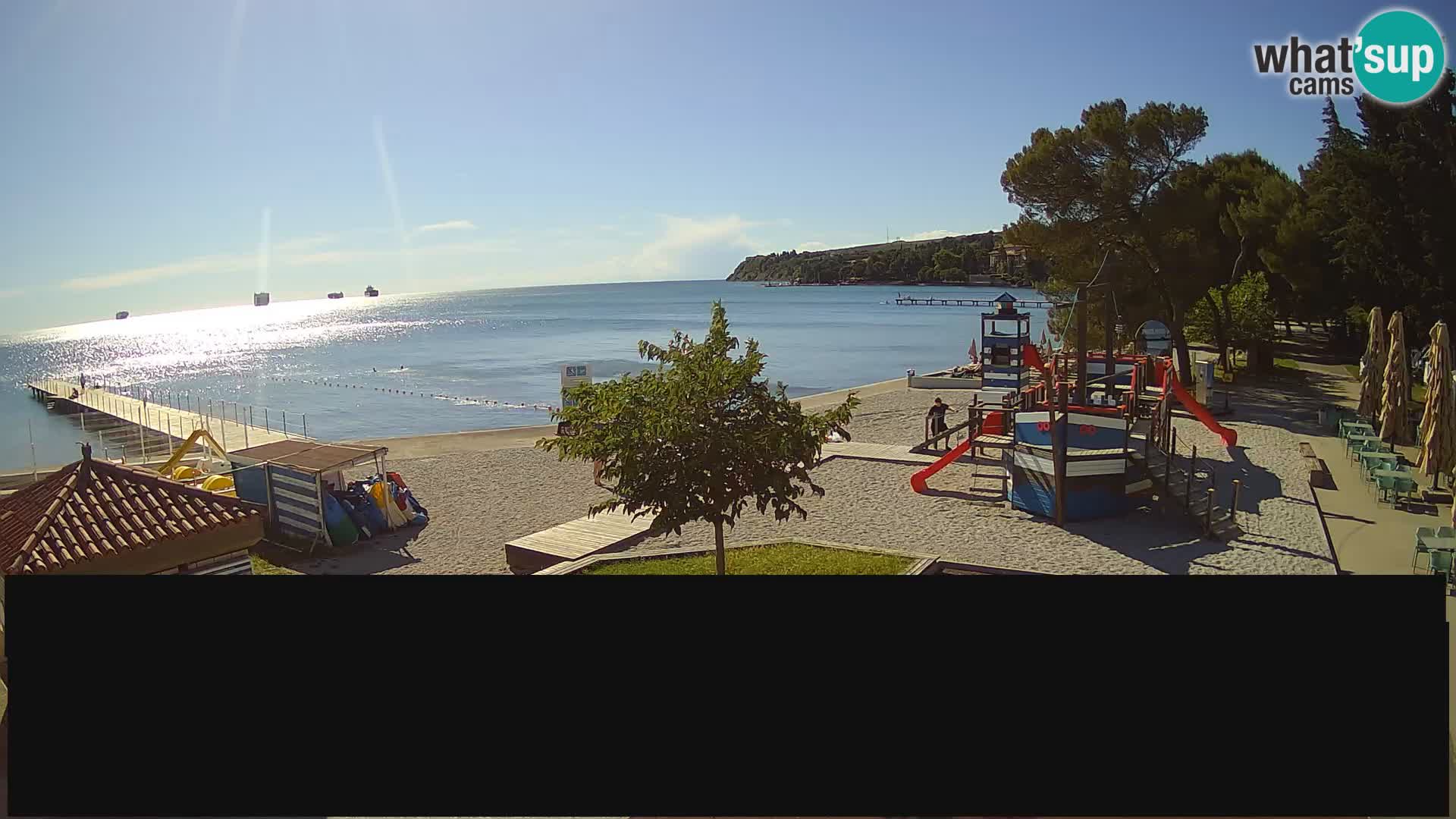 Live webcam Ankarano – Adria Ankaran Hotel & Resort – Slovenia