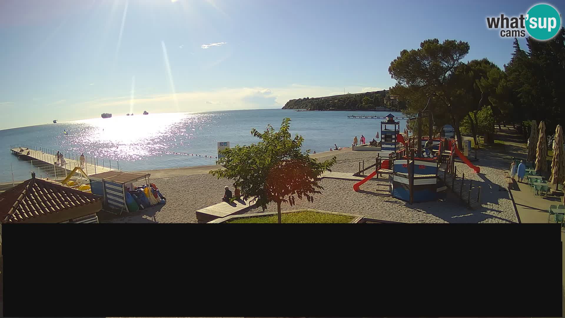 Web kamera uživo Ankaran – Adria Ankaran Hotel & Resort – Slovenija