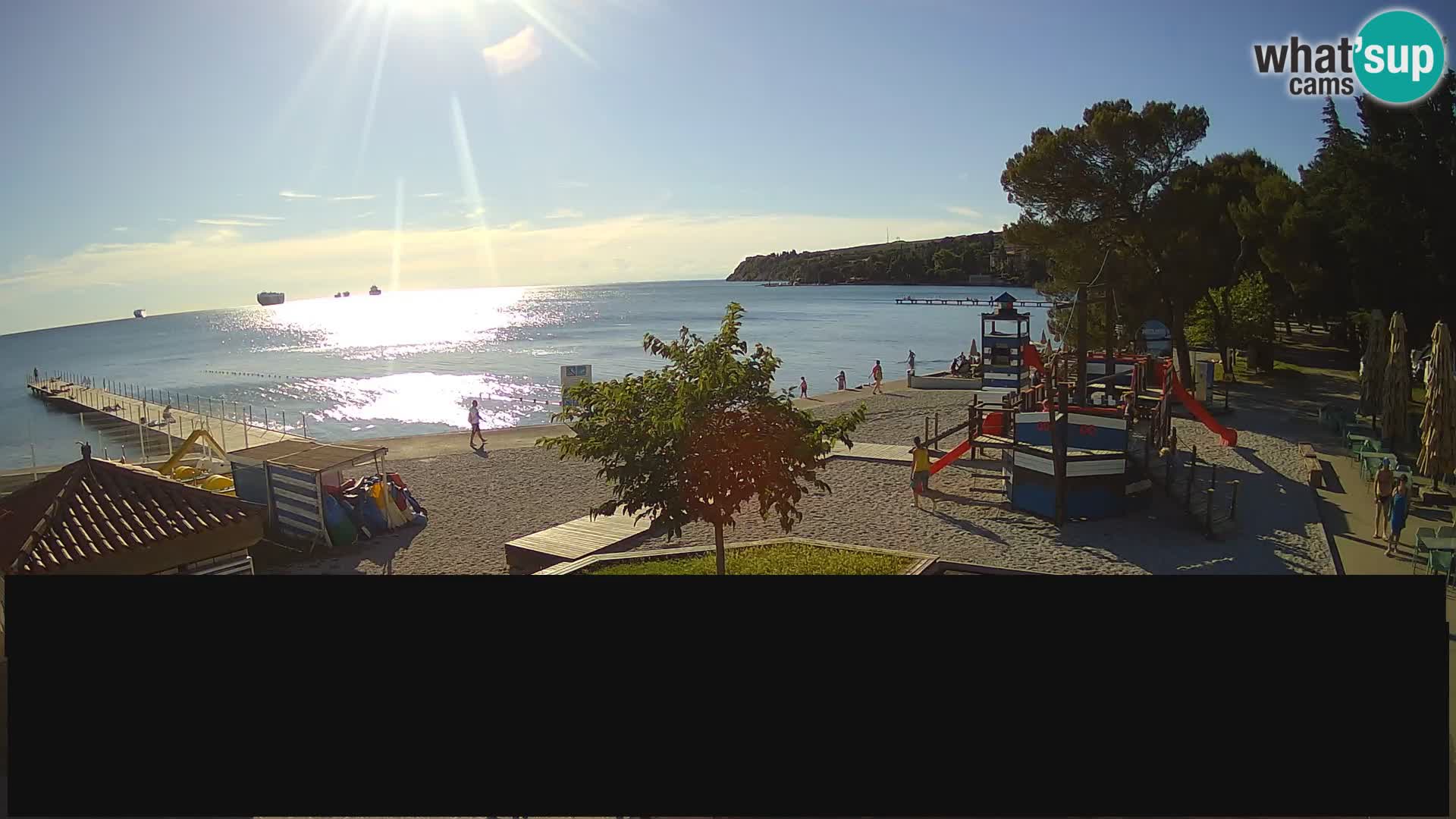 Cámara web en vivo Ankaran – Adria Ankaran Hotel & Resort – Eslovenia