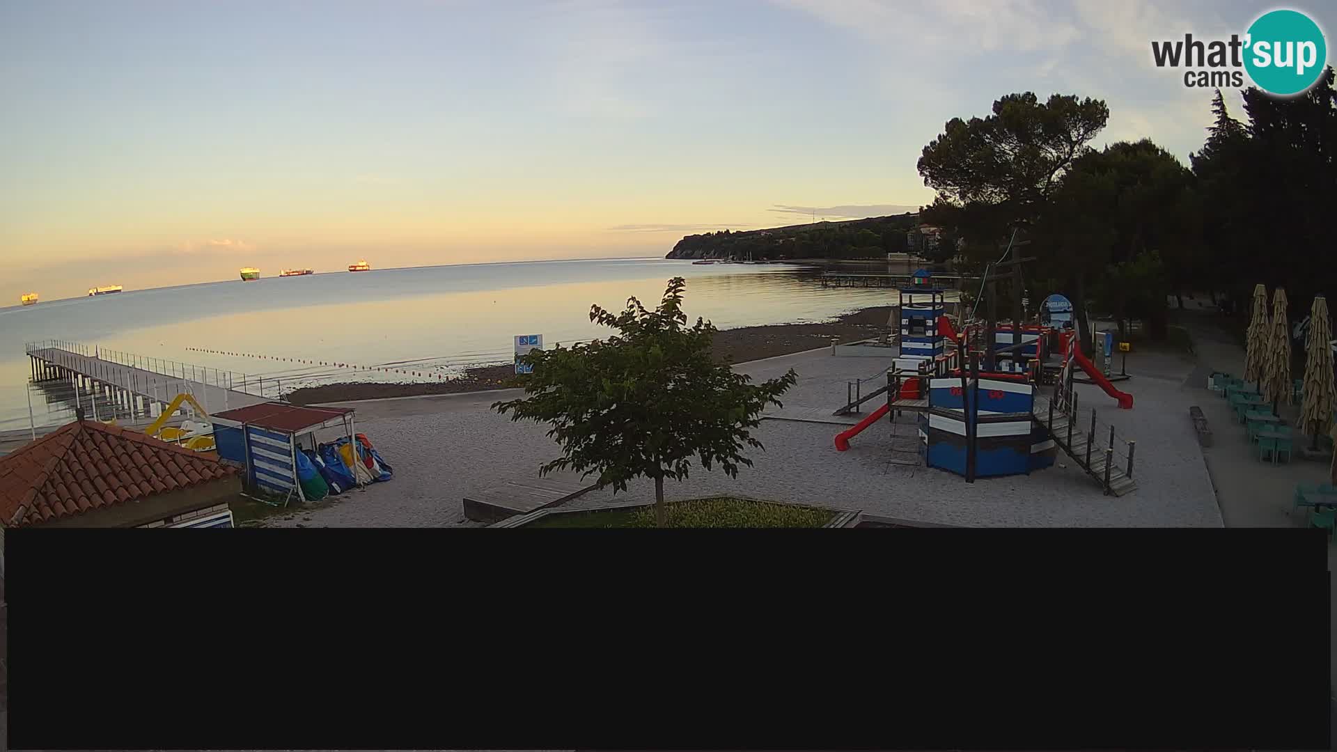 Live webcam Ankarano – Adria Ankaran Hotel & Resort – Slovenia