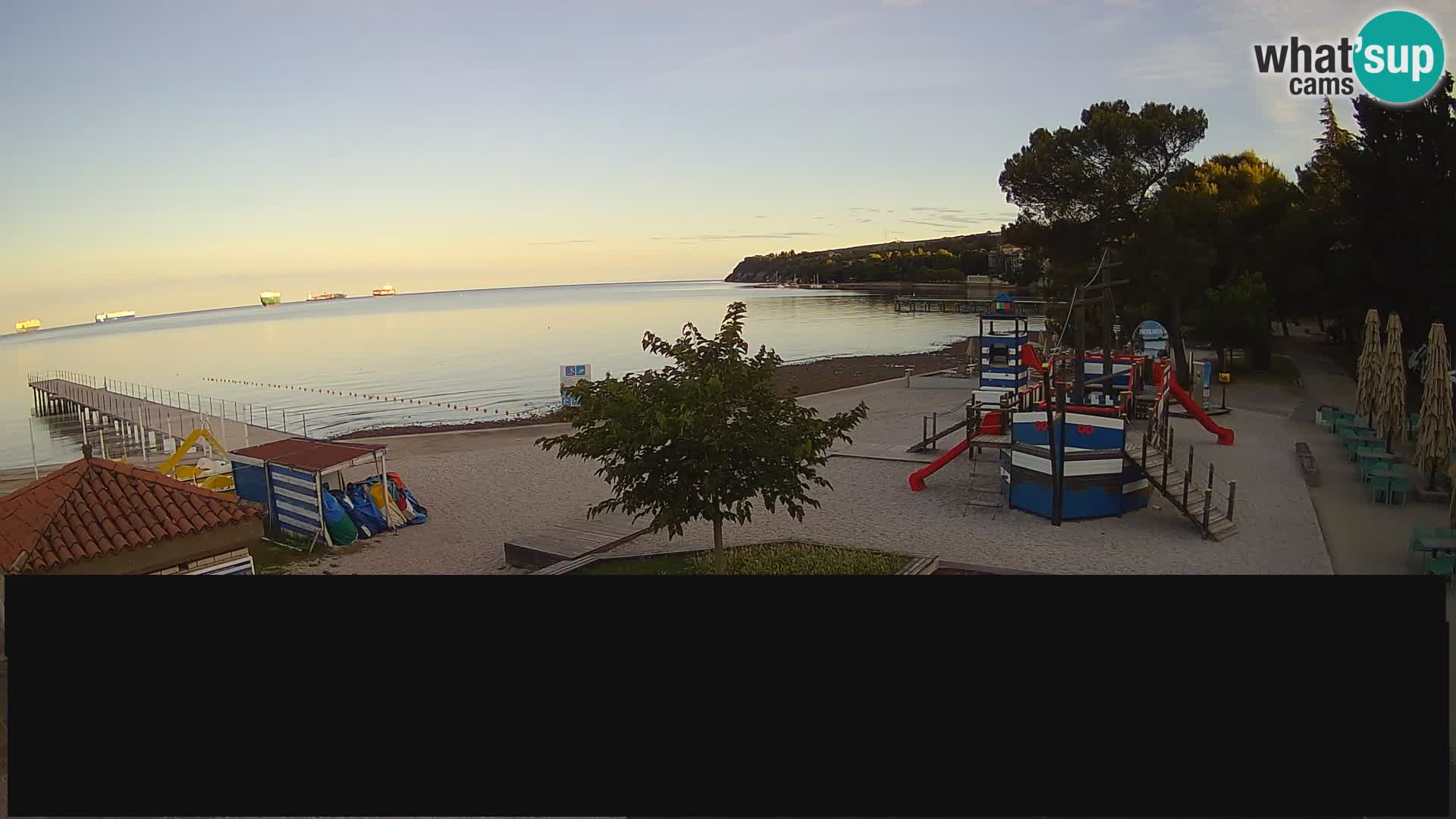 Webcam en direct Ankaran – Adria Ankaran Hotel & Resort – Slovénie