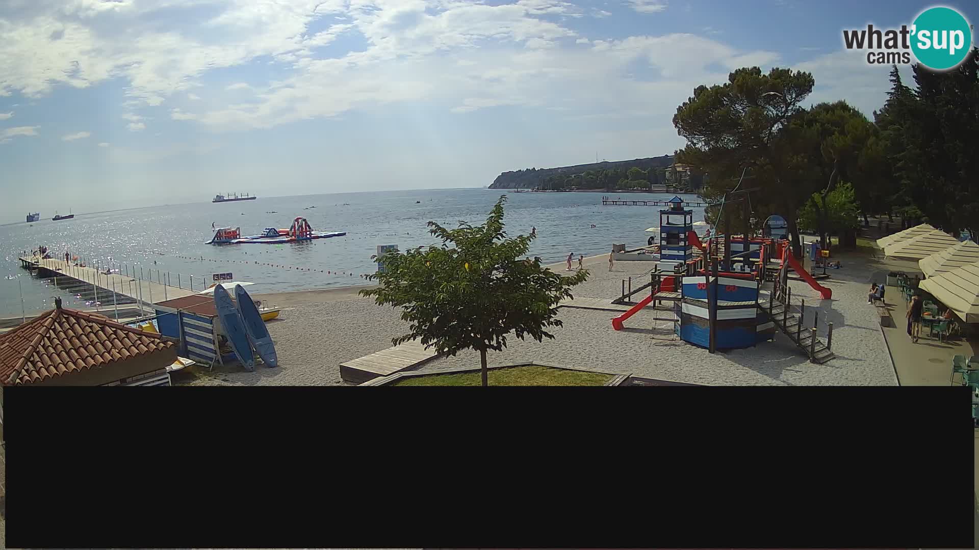 Live webcam Ankarano – Adria Ankaran Hotel & Resort – Slovenia