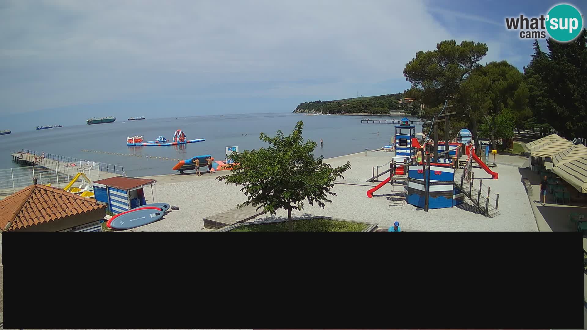 Webcam en direct Ankaran – Adria Ankaran Hotel & Resort – Slovénie
