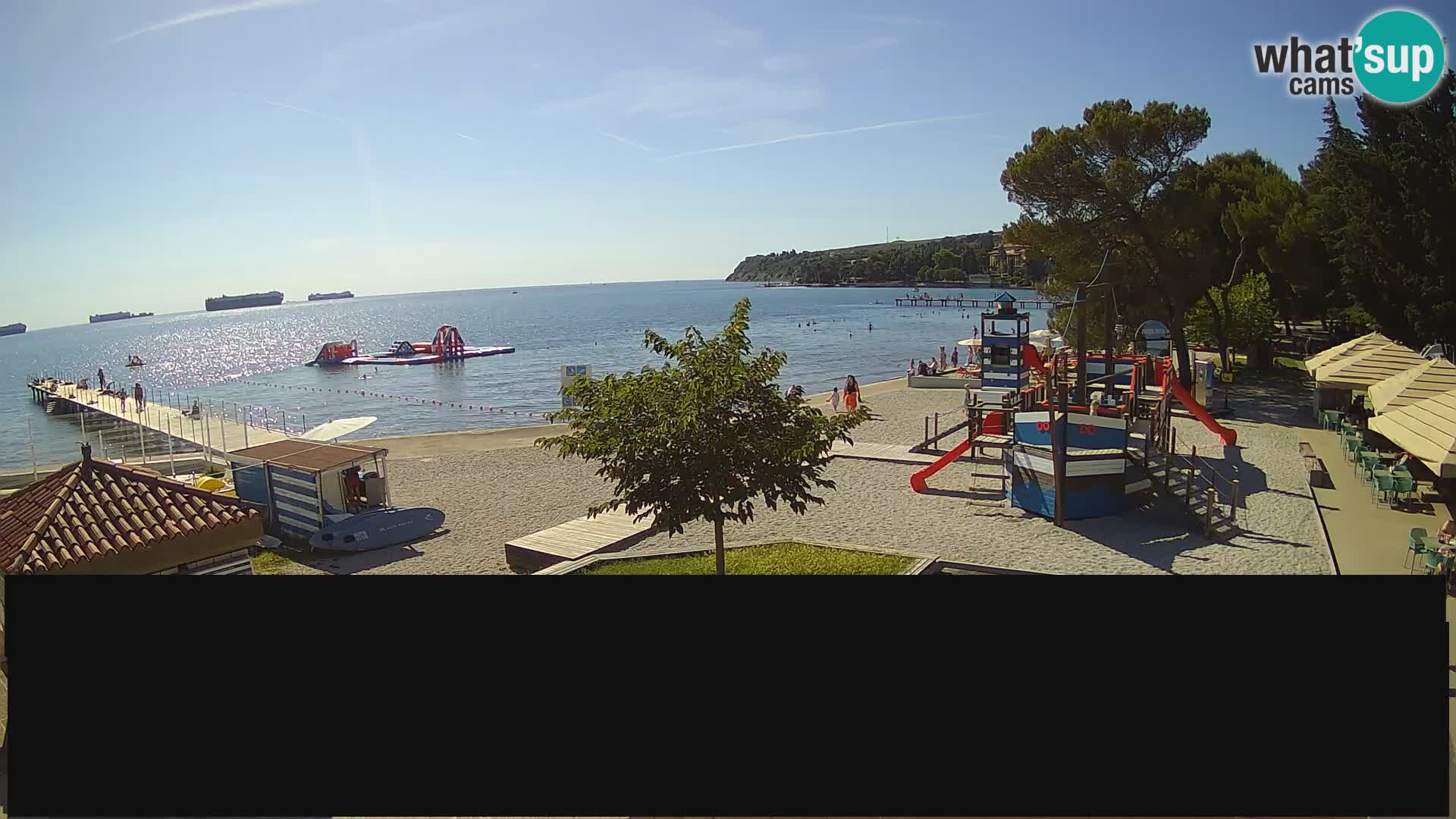Webcam en direct Ankaran – Adria Ankaran Hotel & Resort – Slovénie