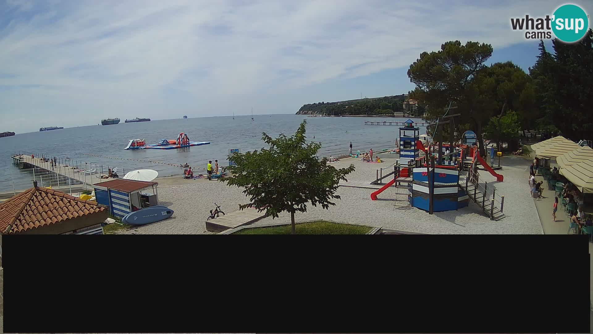 Live webcam Ankaran – Adria Ankaran Hotel & Resort – Slovenia