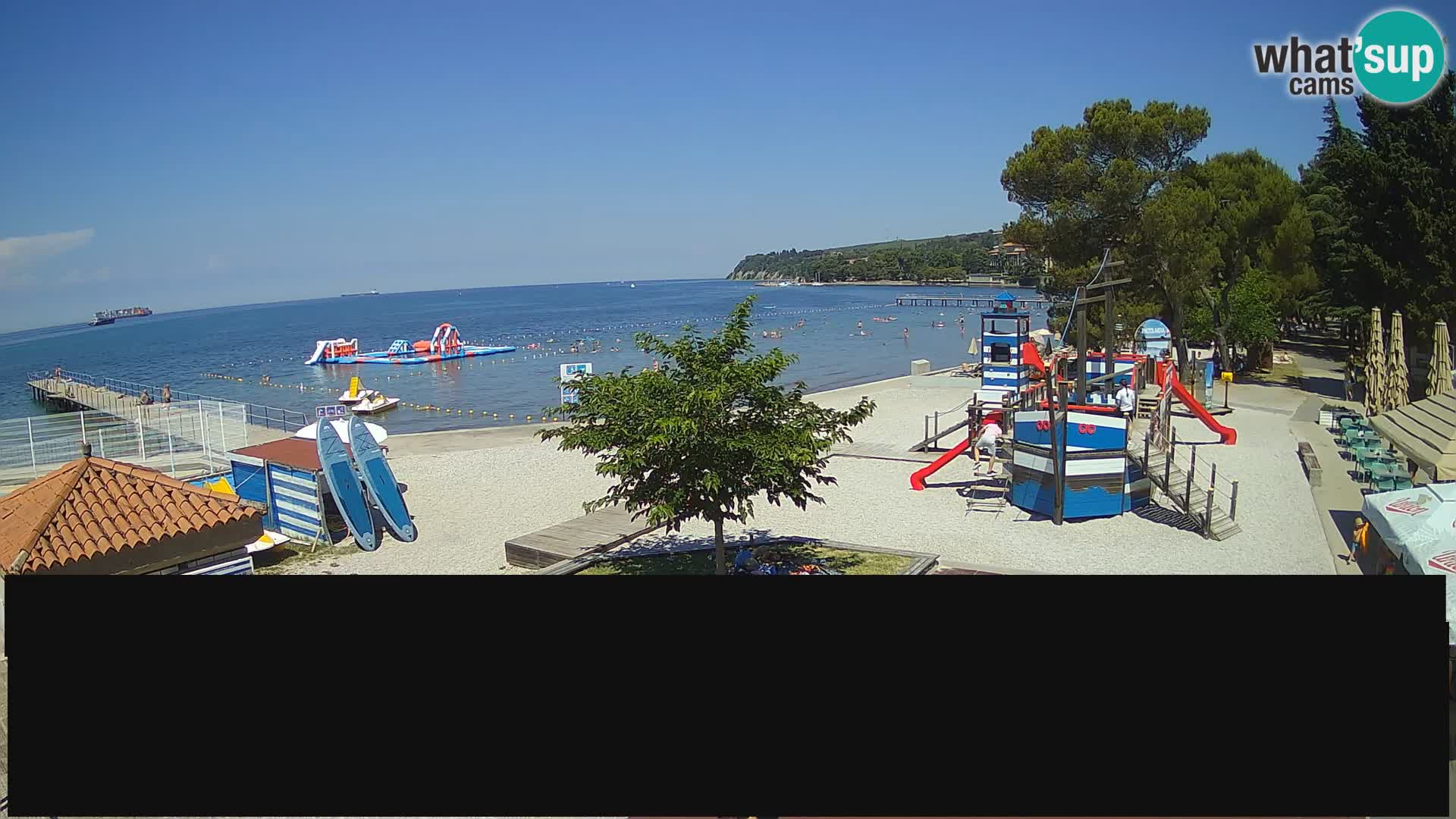 Webcam en direct Ankaran – Adria Ankaran Hotel & Resort – Slovénie