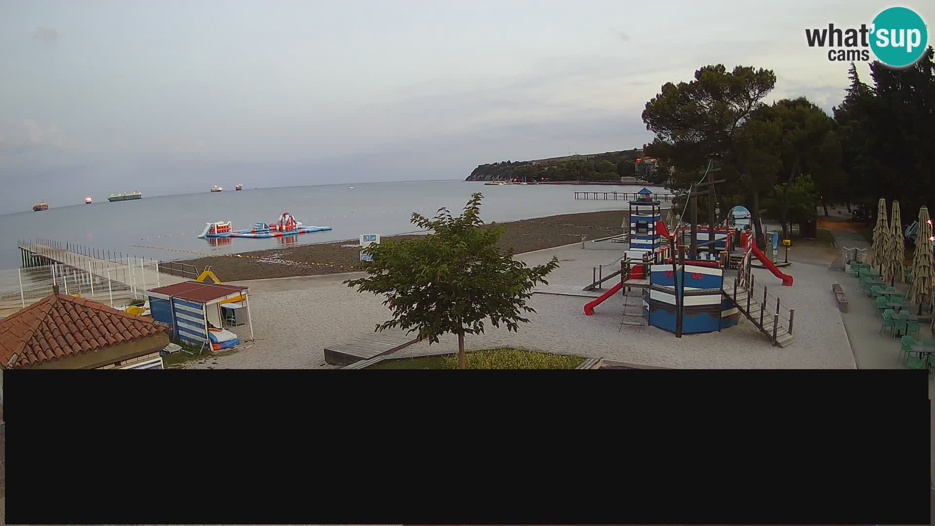 Live webcam Ankarano – Adria Ankaran Hotel & Resort – Slovenia
