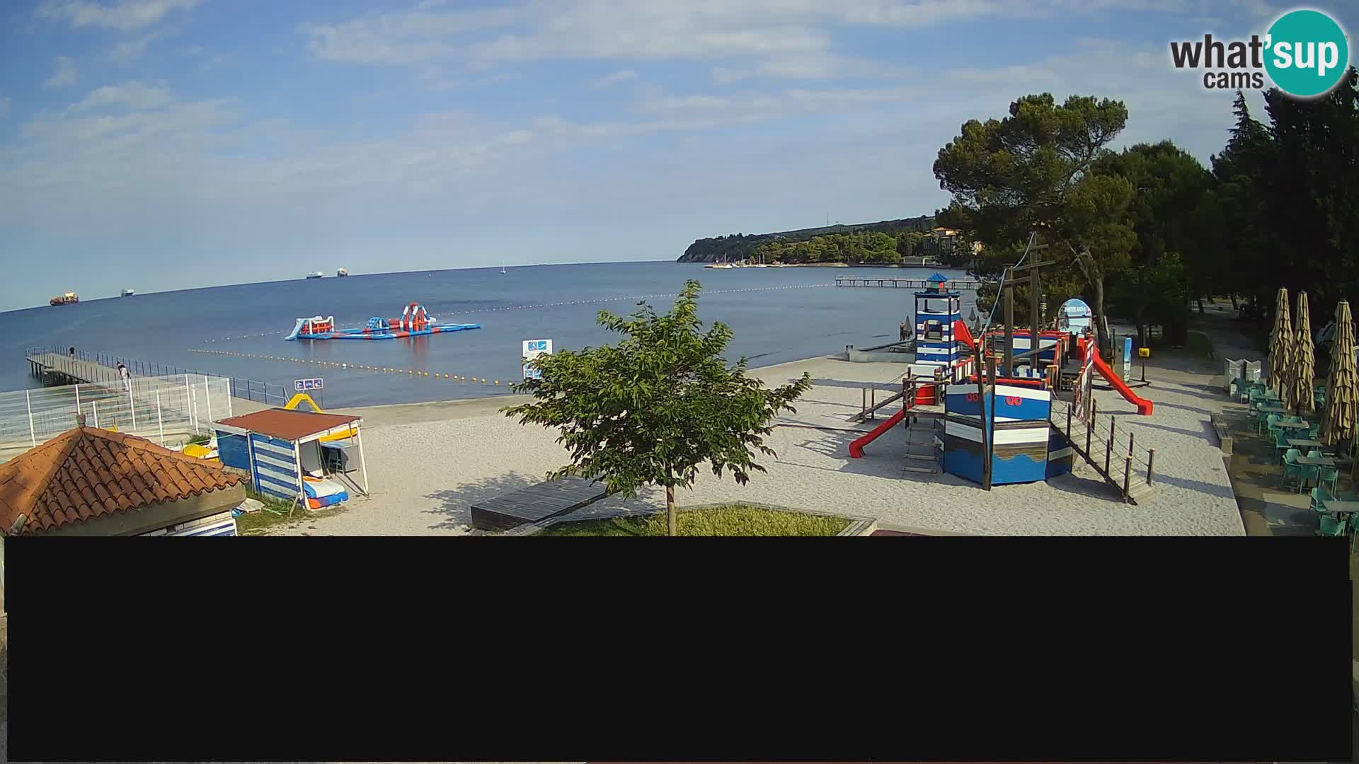 Live Webcam Ankaran – Adria Ankaran Hotel & Resort – Slowenien