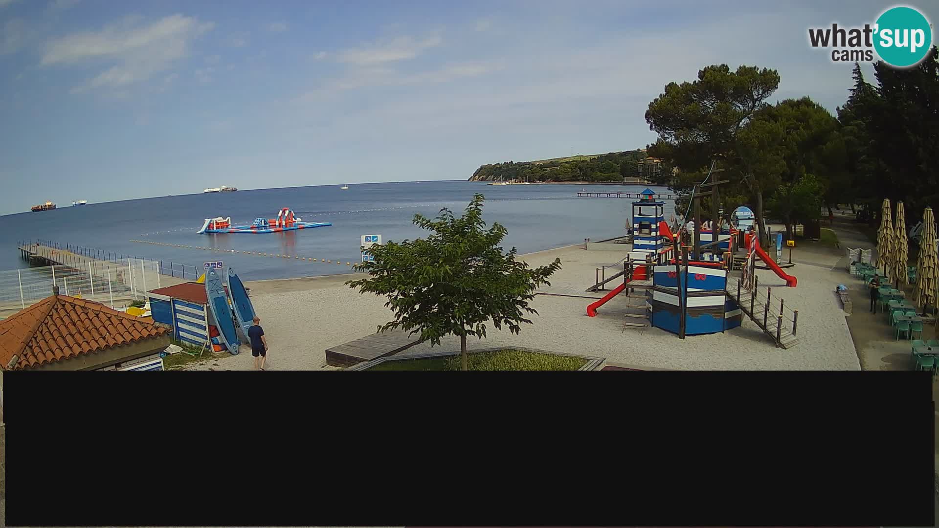 Live Webcam Ankaran – Adria Ankaran Hotel & Resort – Slowenien