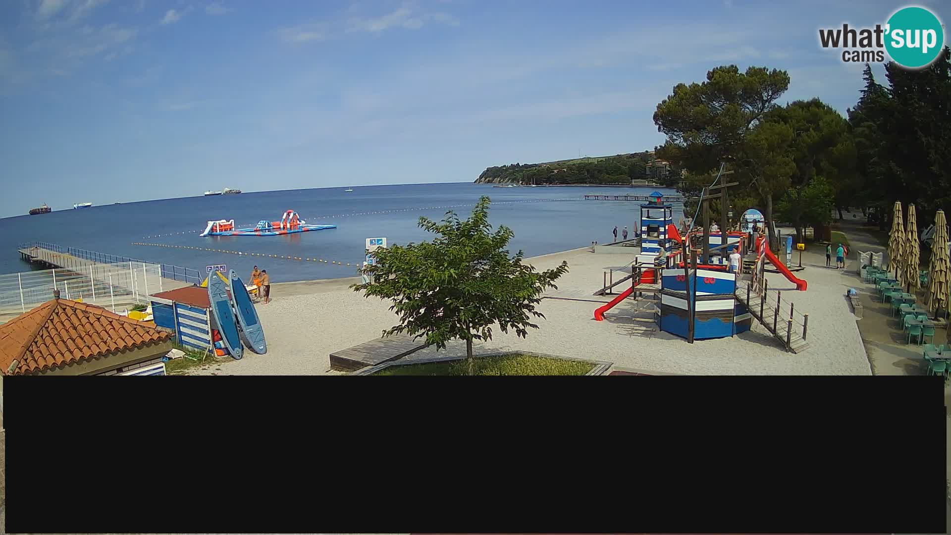 Live Webcam Ankaran – Adria Ankaran Hotel & Resort – Slowenien