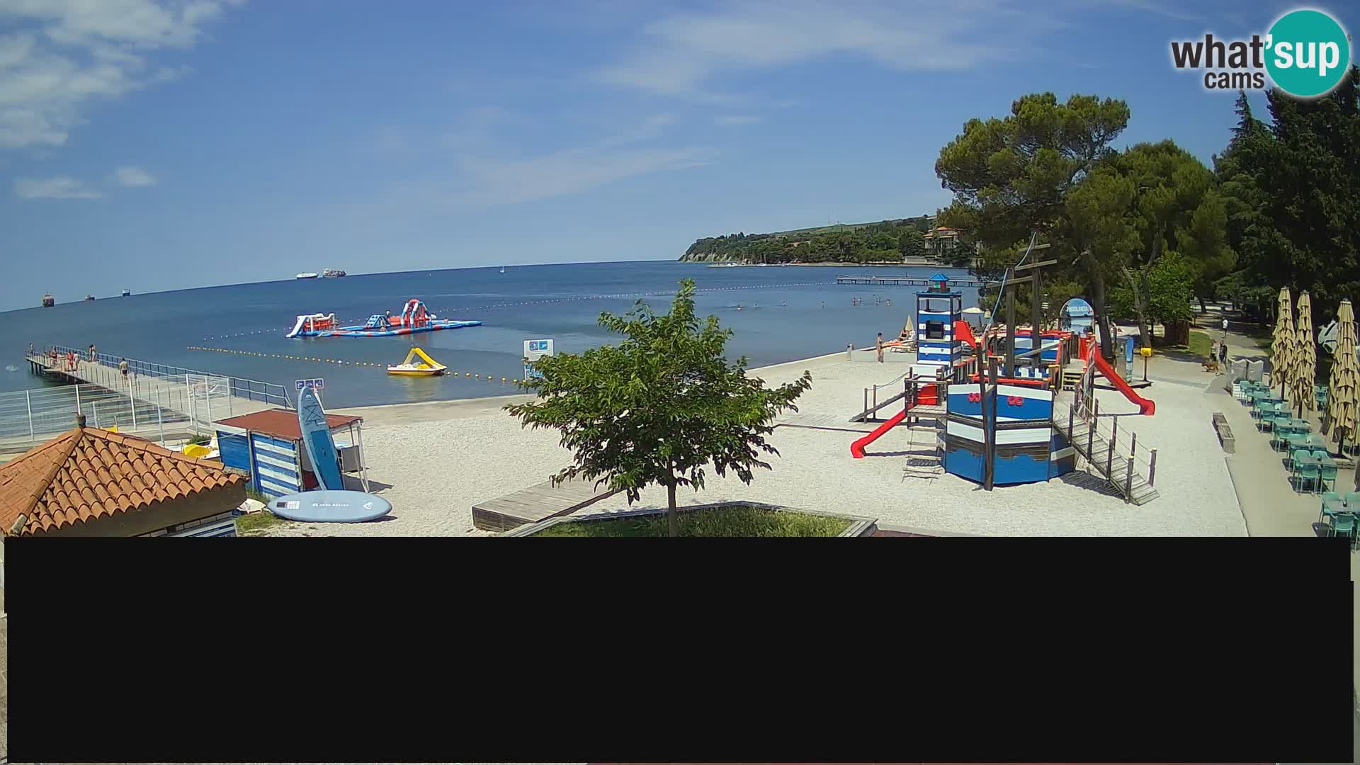 Live Webcam Ankaran – Adria Ankaran Hotel & Resort – Slowenien