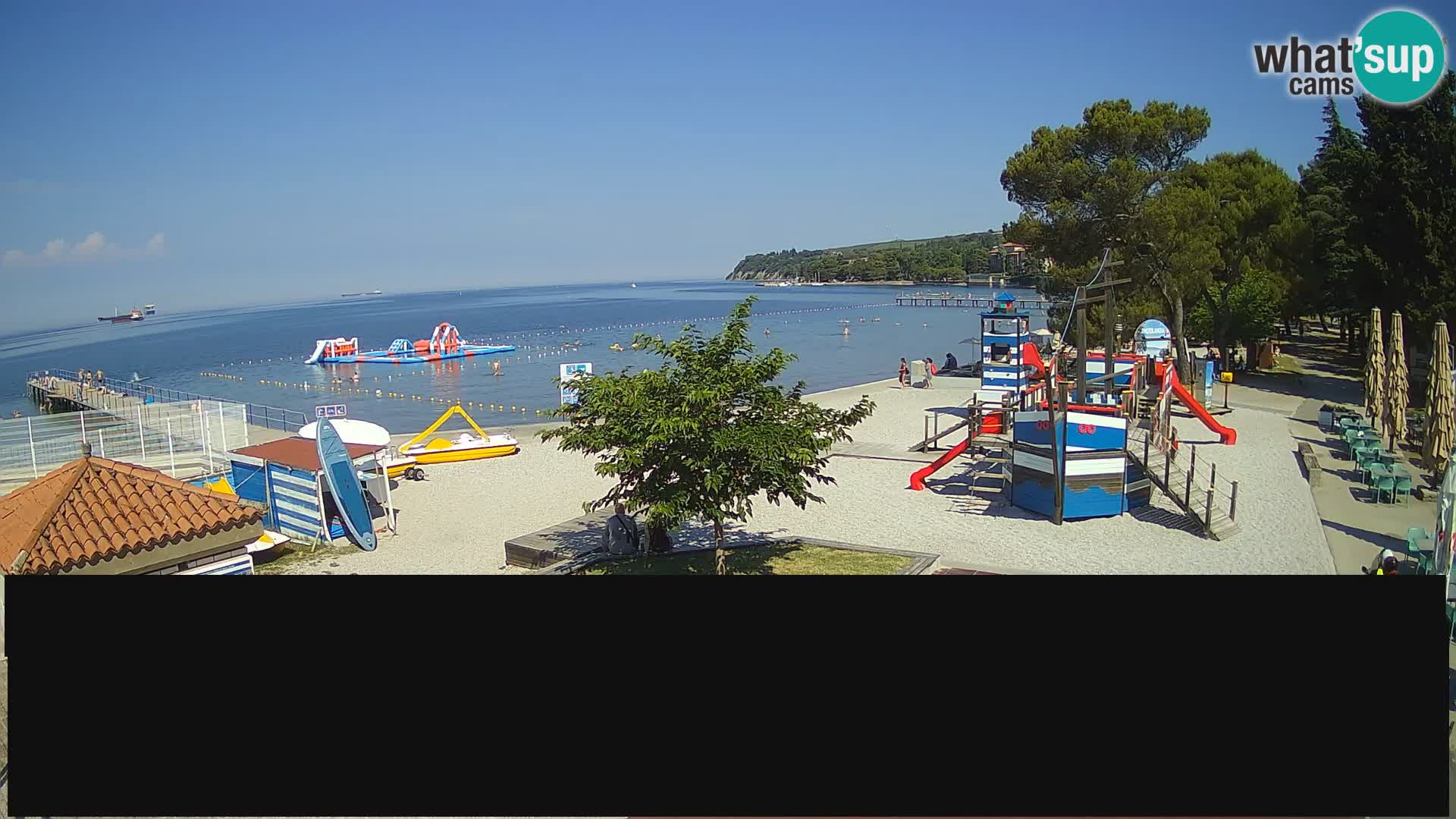 Webcam en direct Ankaran – Adria Ankaran Hotel & Resort – Slovénie