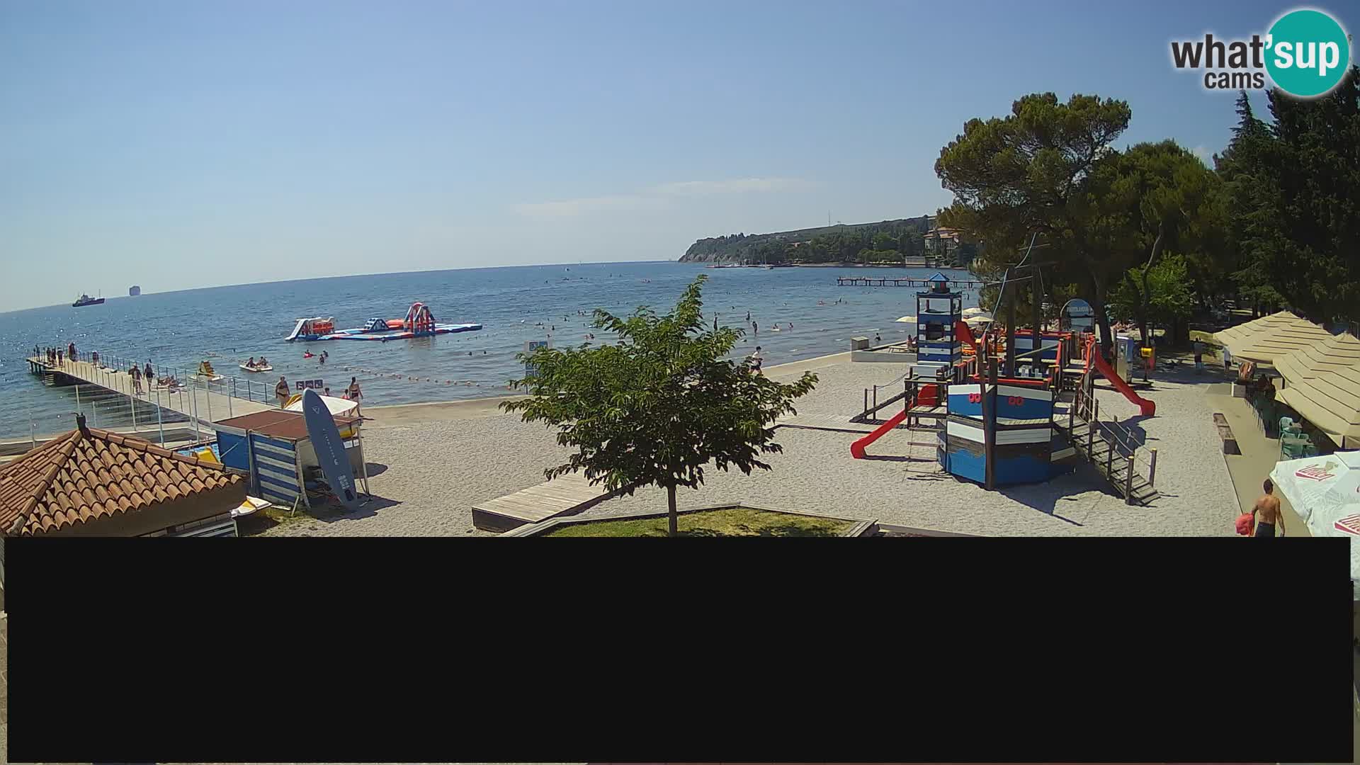 Live webcam Ankarano – Adria Ankaran Hotel & Resort – Slovenia