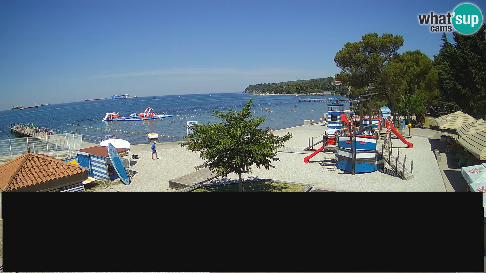 Live webcam Ankaran – Adria Ankaran Hotel & Resort – Slovenia
