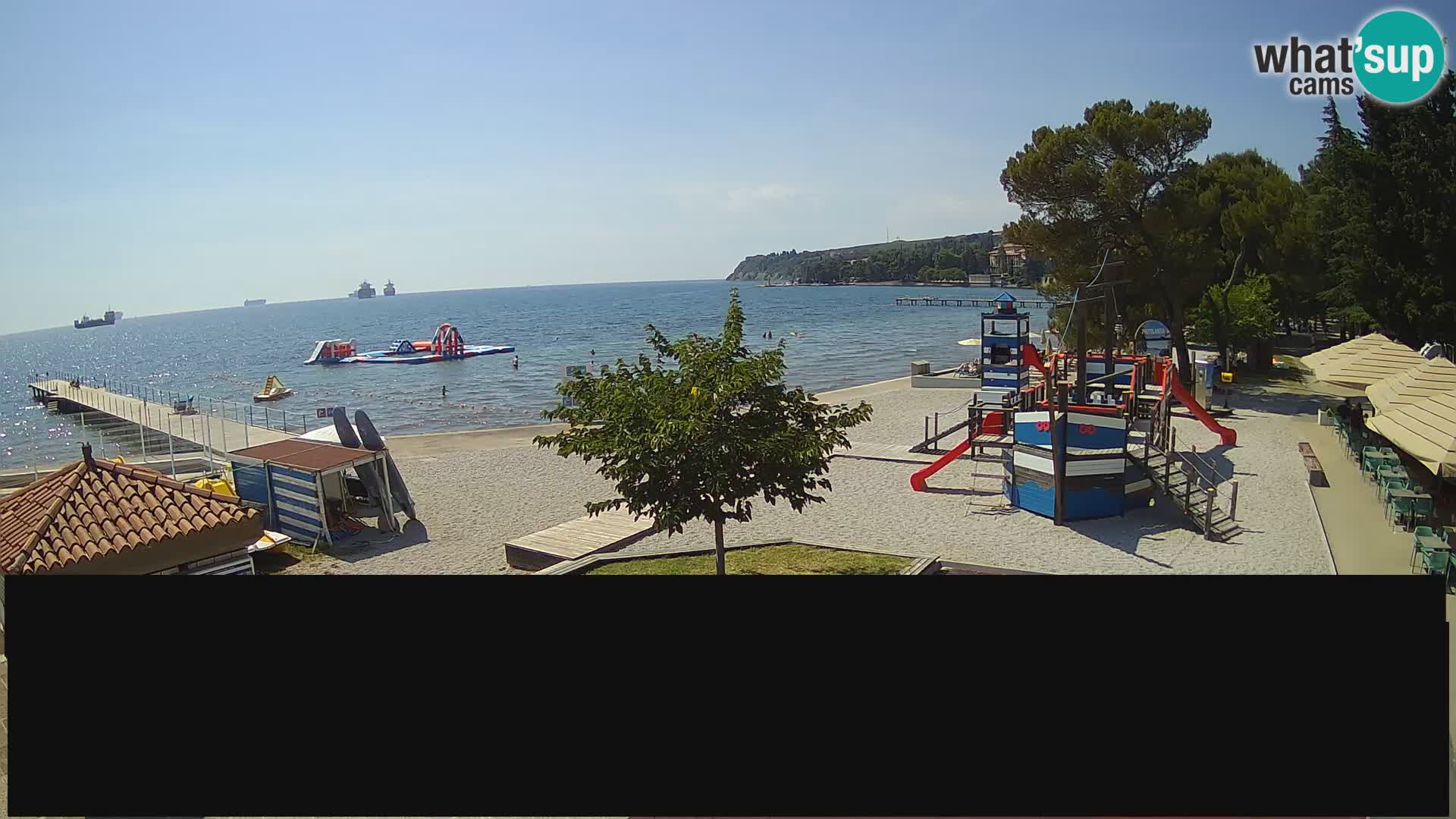 Spletna kamera Ankaran – Adria Ankaran Hotel & Resort