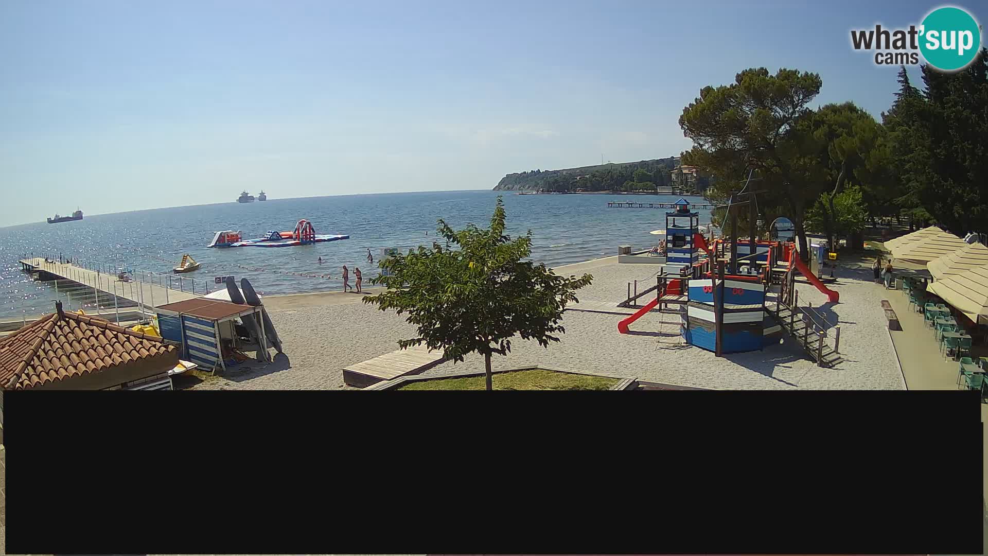 Webcam en direct Ankaran – Adria Ankaran Hotel & Resort – Slovénie