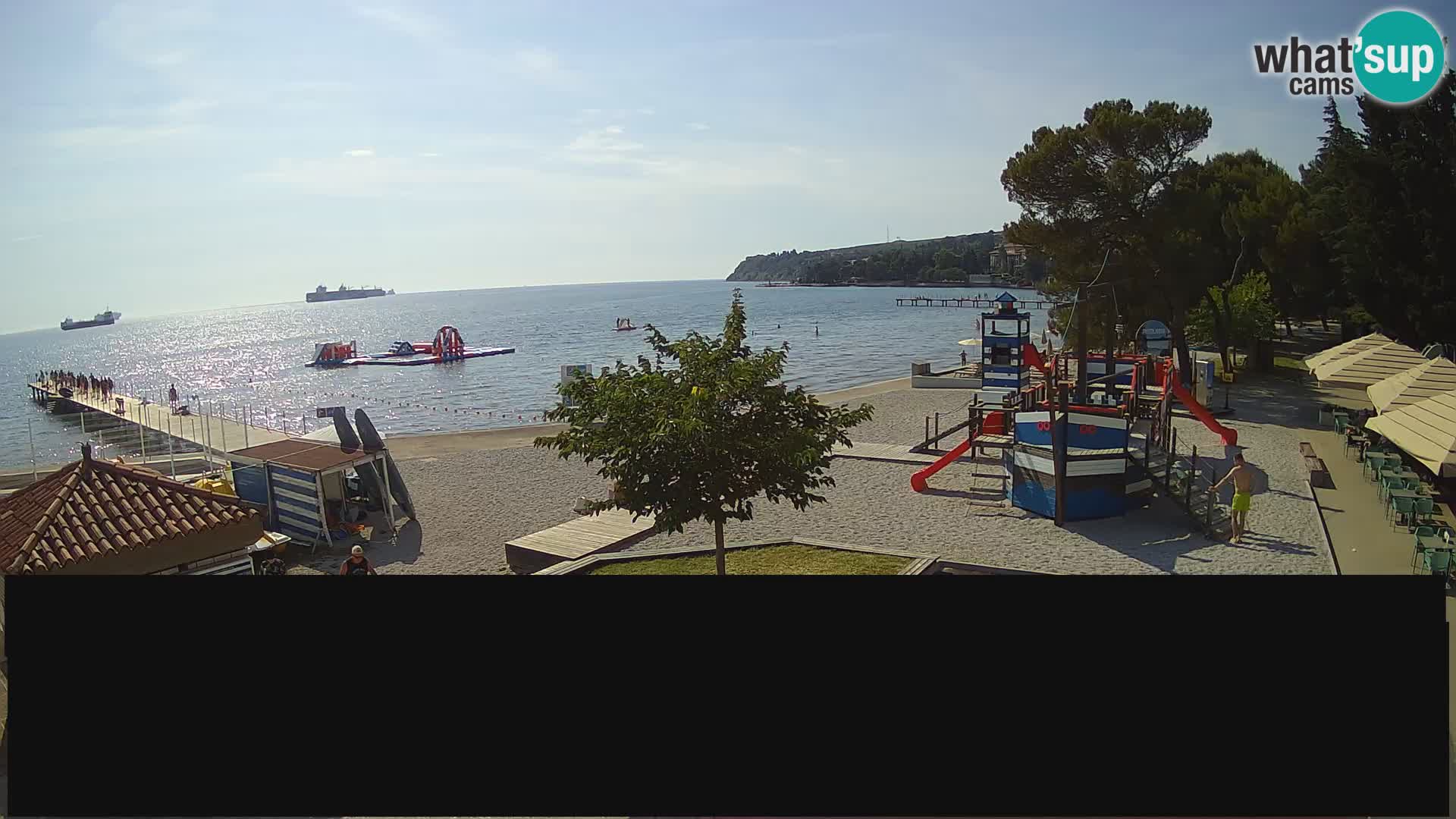 Webcam en direct Ankaran – Adria Ankaran Hotel & Resort – Slovénie