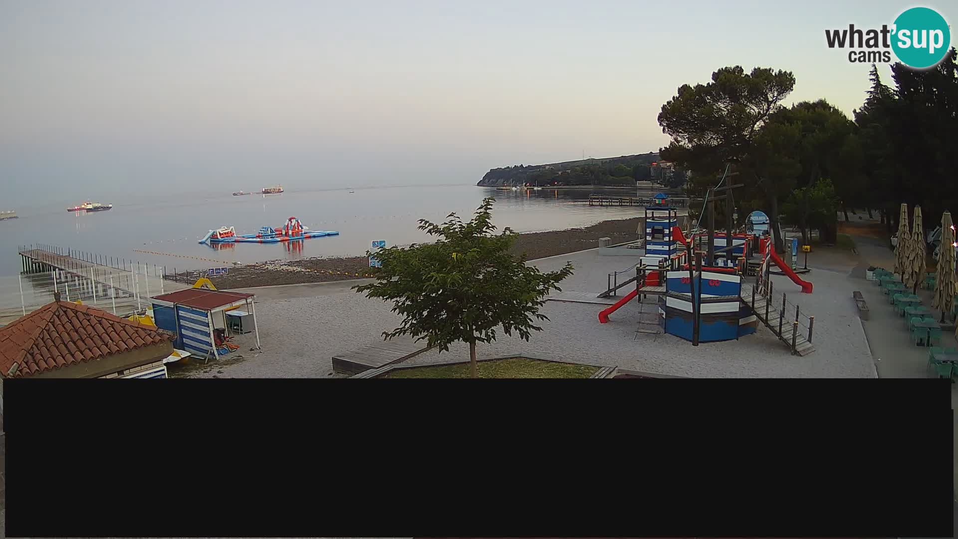 Live webcam Ankaran – Adria Ankaran Hotel & Resort – Slovenia