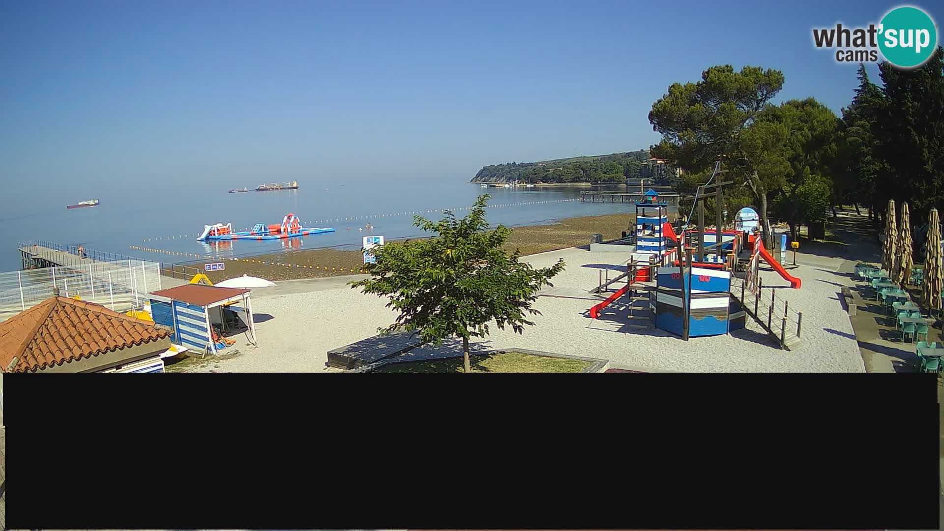Live webcam Ankaran – Adria Ankaran Hotel & Resort – Slovenia