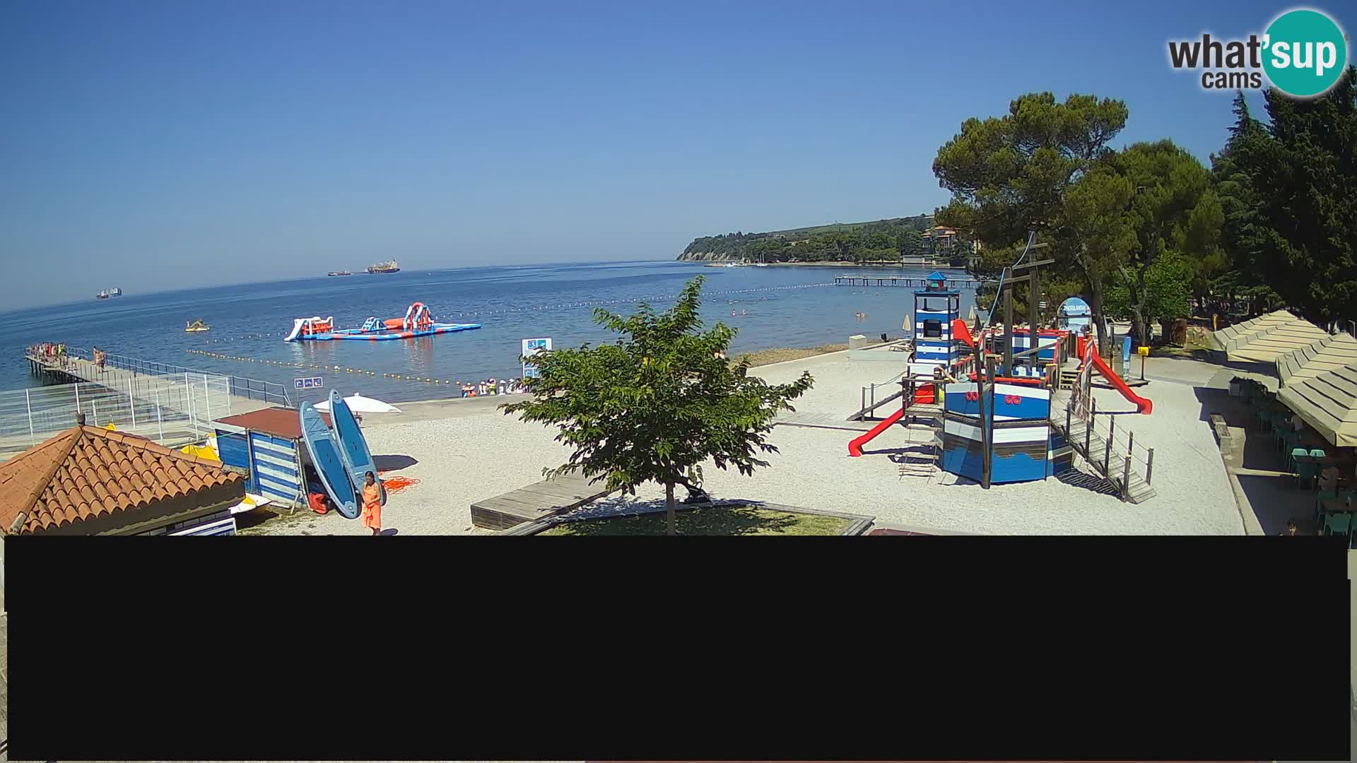 Web kamera uživo Ankaran – Adria Ankaran Hotel & Resort – Slovenija