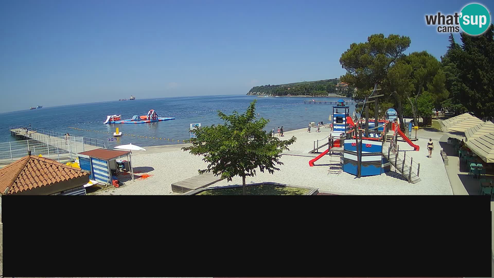 Live webcam Ankaran – Adria Ankaran Hotel & Resort – Slovenia
