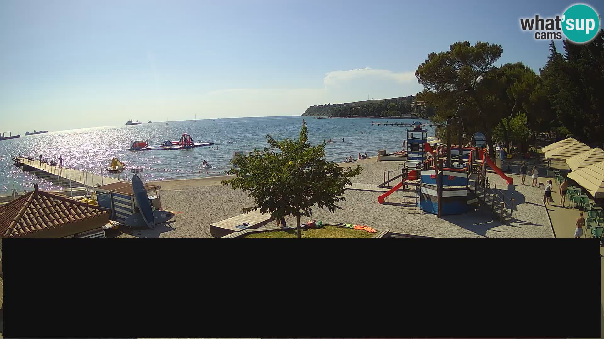 Live webcam Ankarano – Adria Ankaran Hotel & Resort – Slovenia