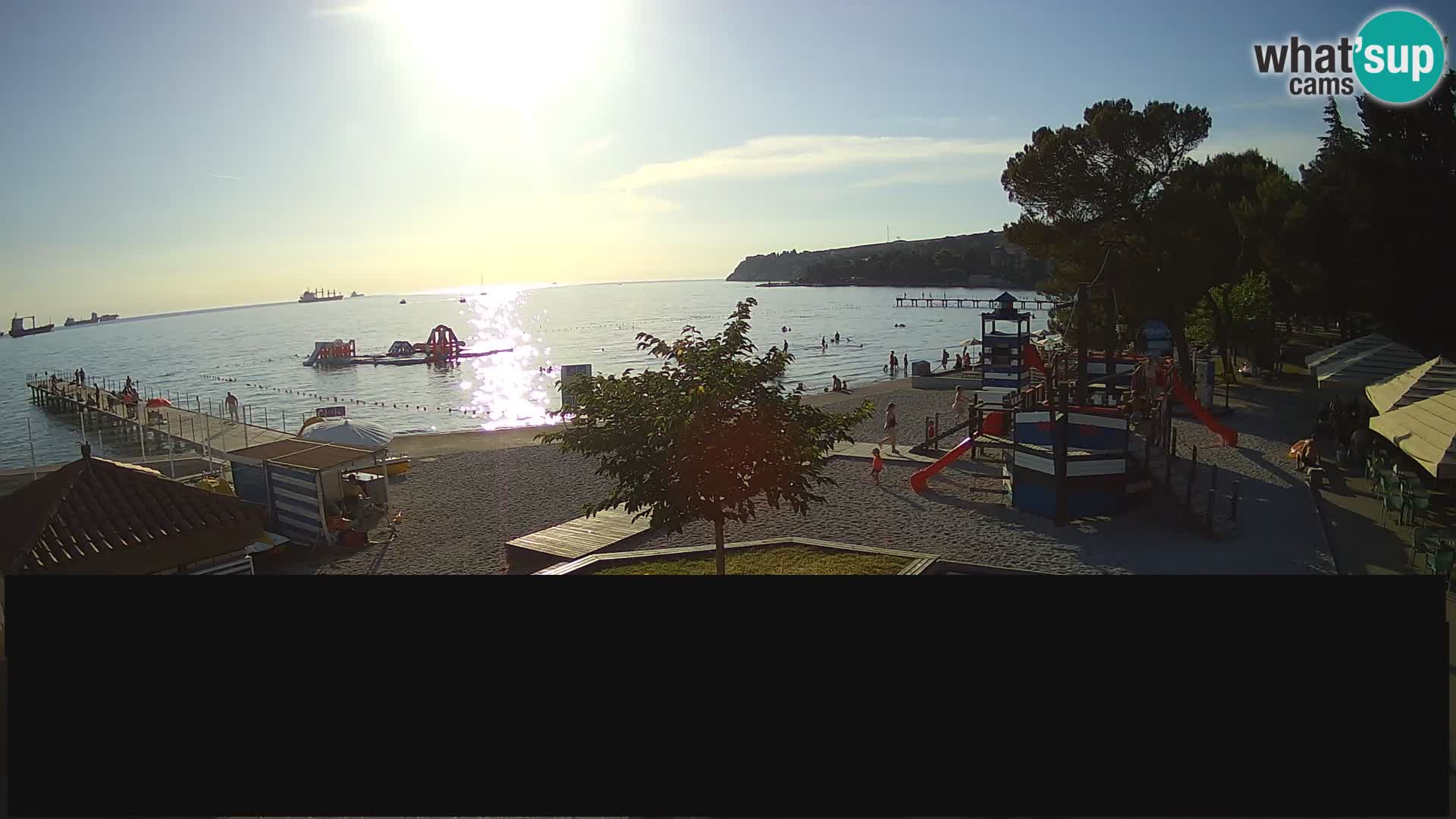 Webcam en direct Ankaran – Adria Ankaran Hotel & Resort – Slovénie