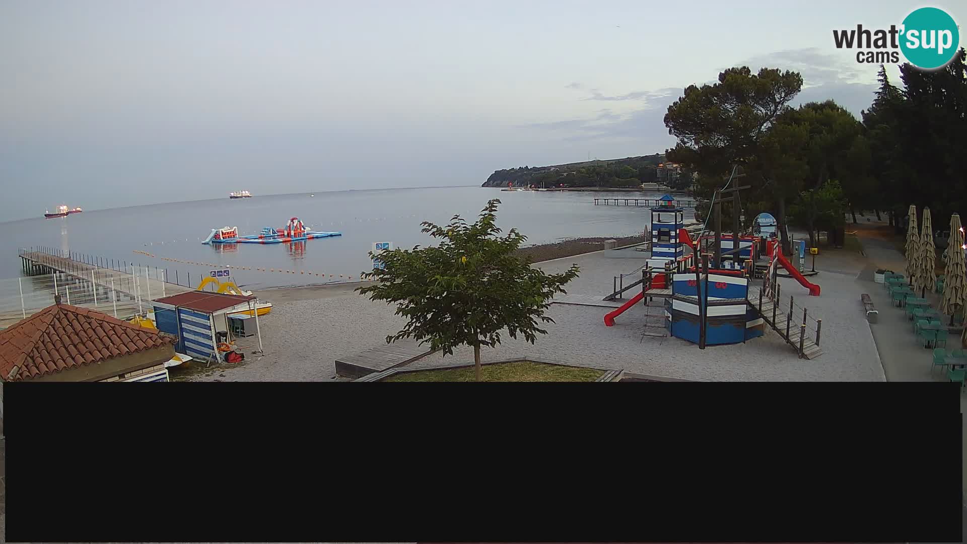 Live webcam Ankarano – Adria Ankaran Hotel & Resort – Slovenia
