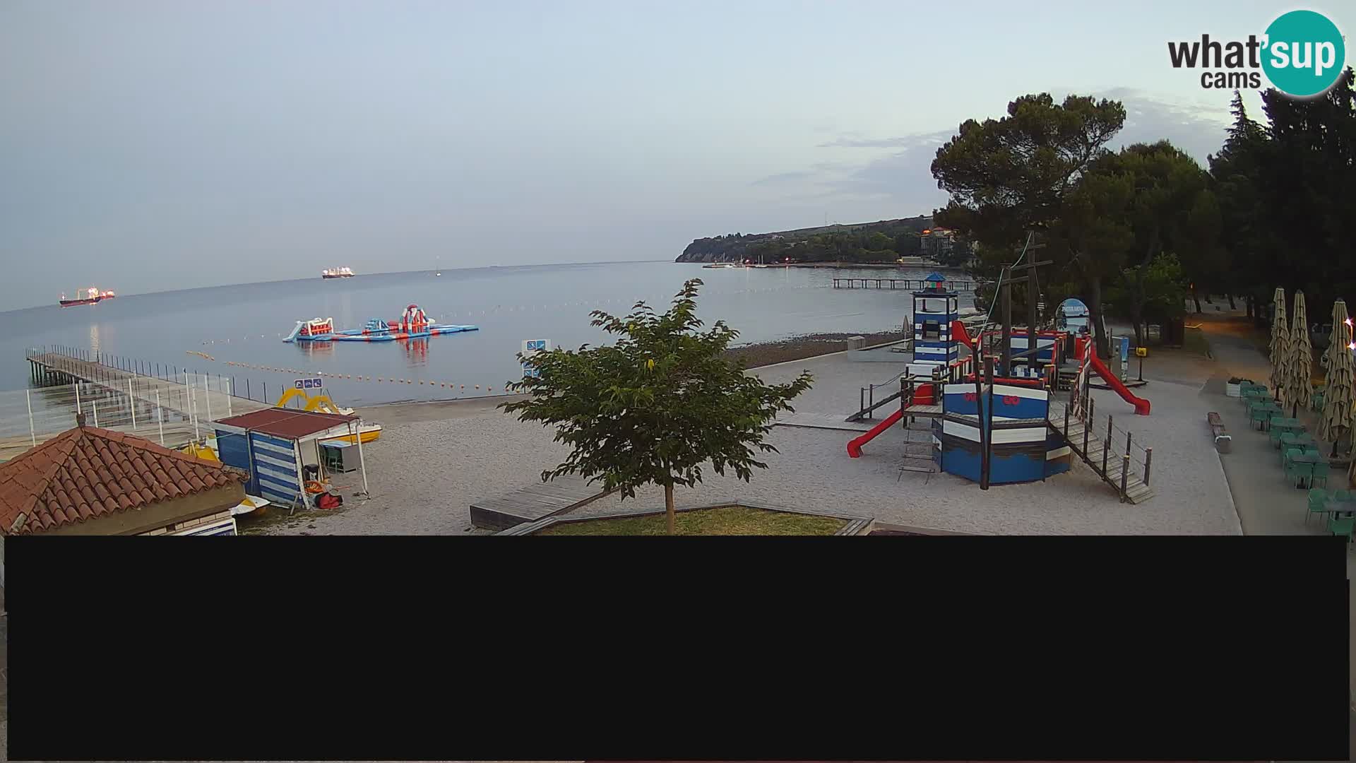 Web kamera uživo Ankaran – Adria Ankaran Hotel & Resort – Slovenija