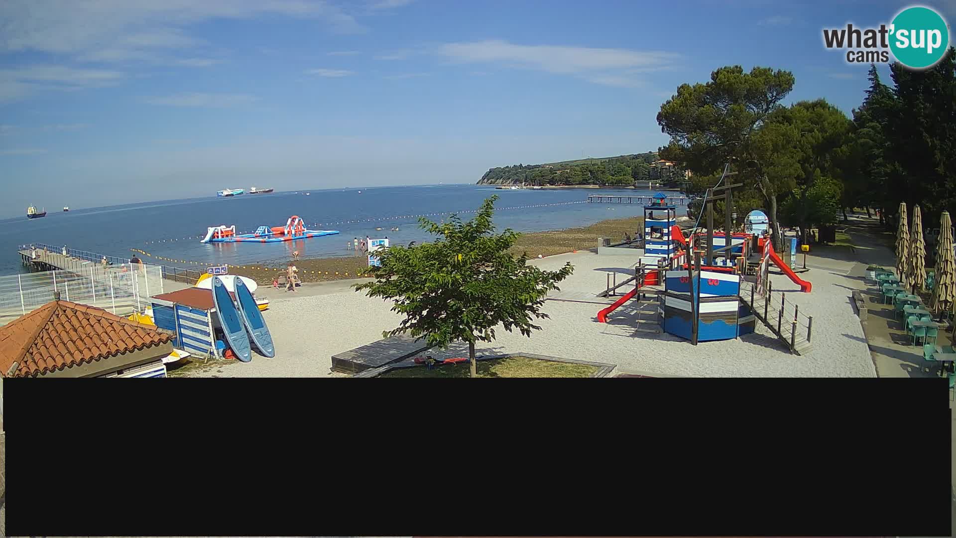 Live Webcam Ankaran – Adria Ankaran Hotel & Resort – Slowenien