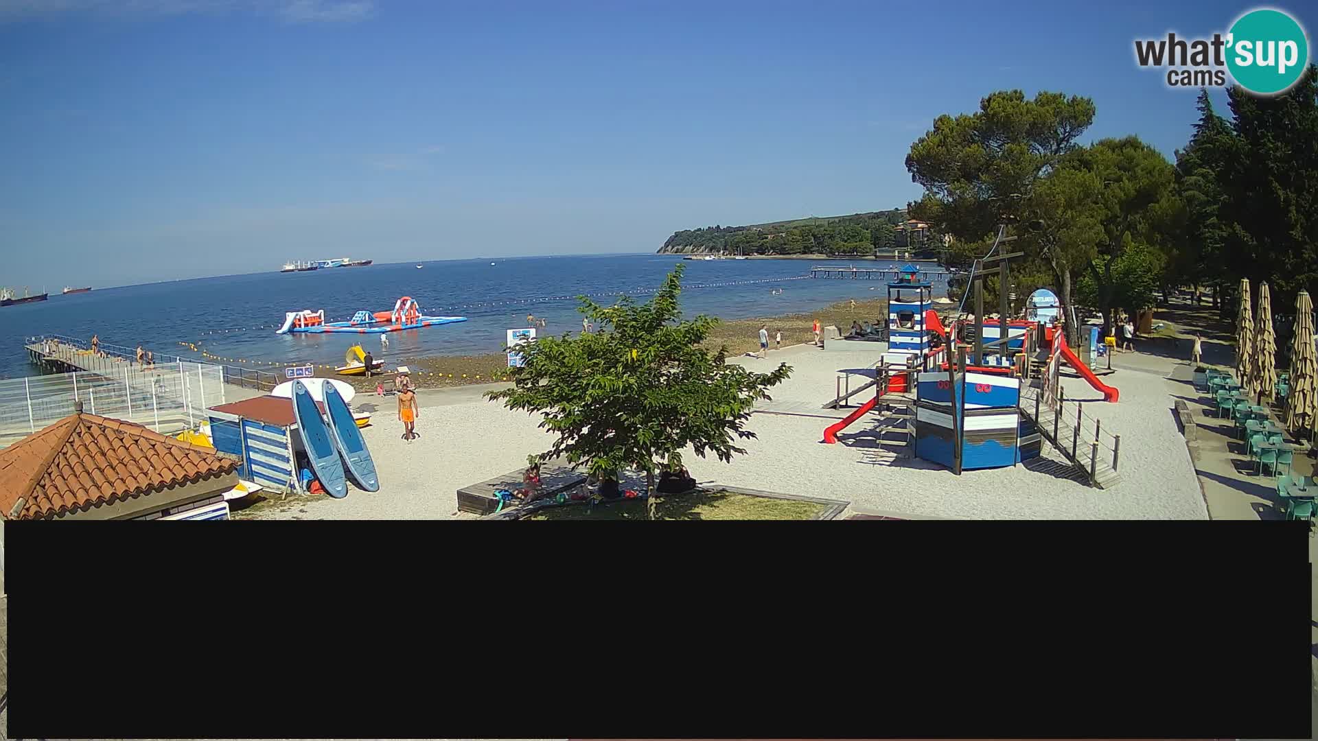 Live webcam Ankarano – Adria Ankaran Hotel & Resort – Slovenia