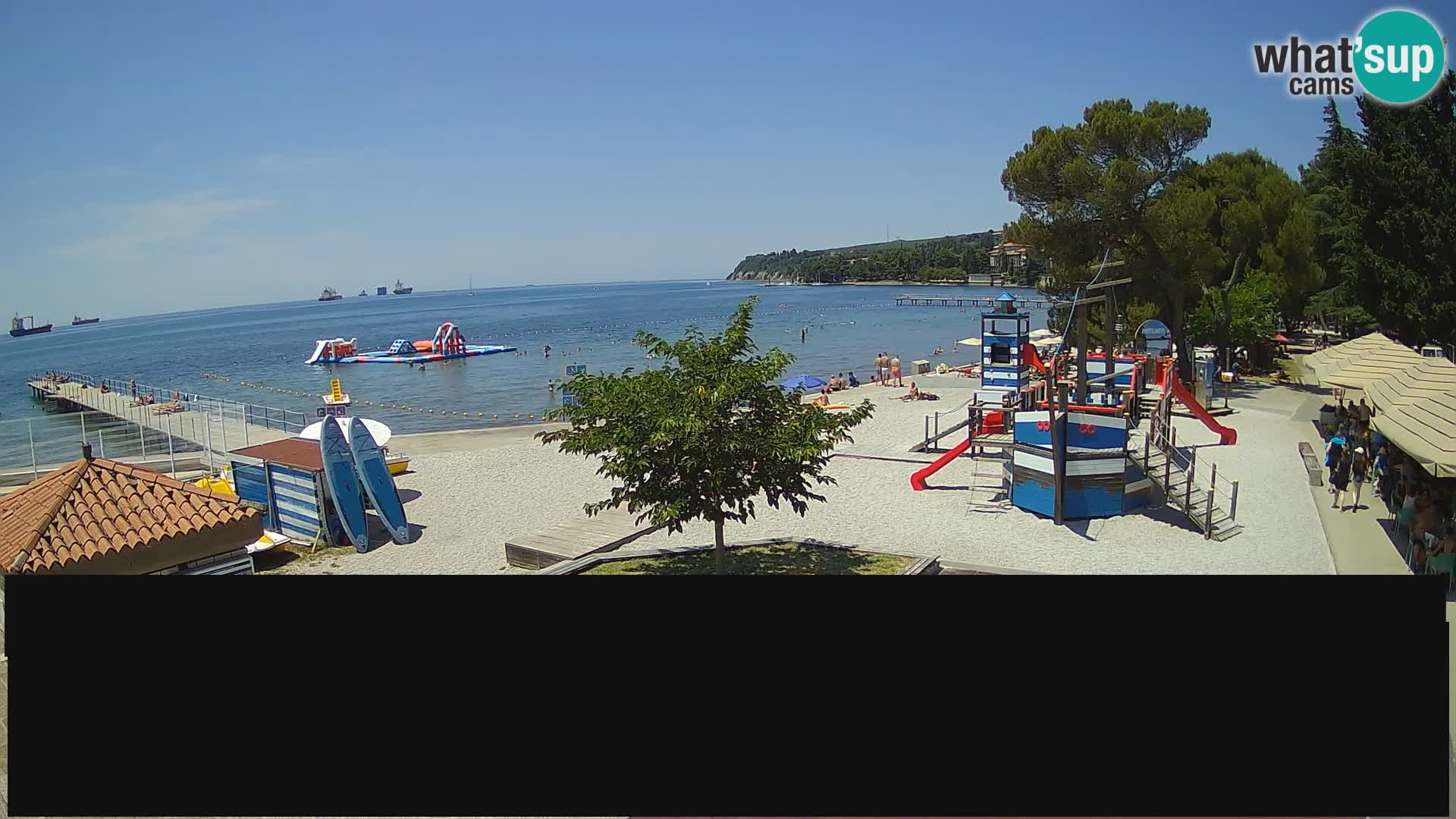 Webcam en direct Ankaran – Adria Ankaran Hotel & Resort – Slovénie