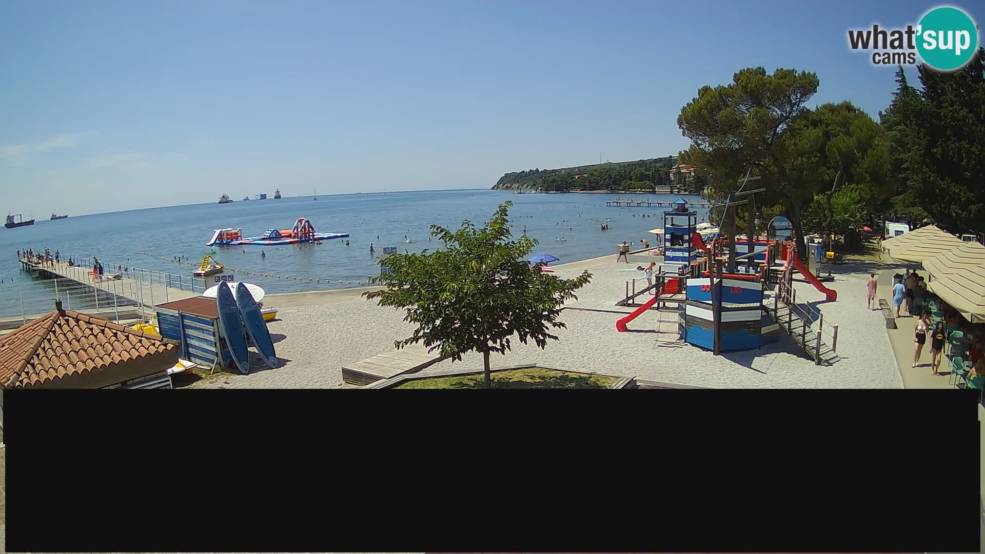 Webcam en direct Ankaran – Adria Ankaran Hotel & Resort – Slovénie