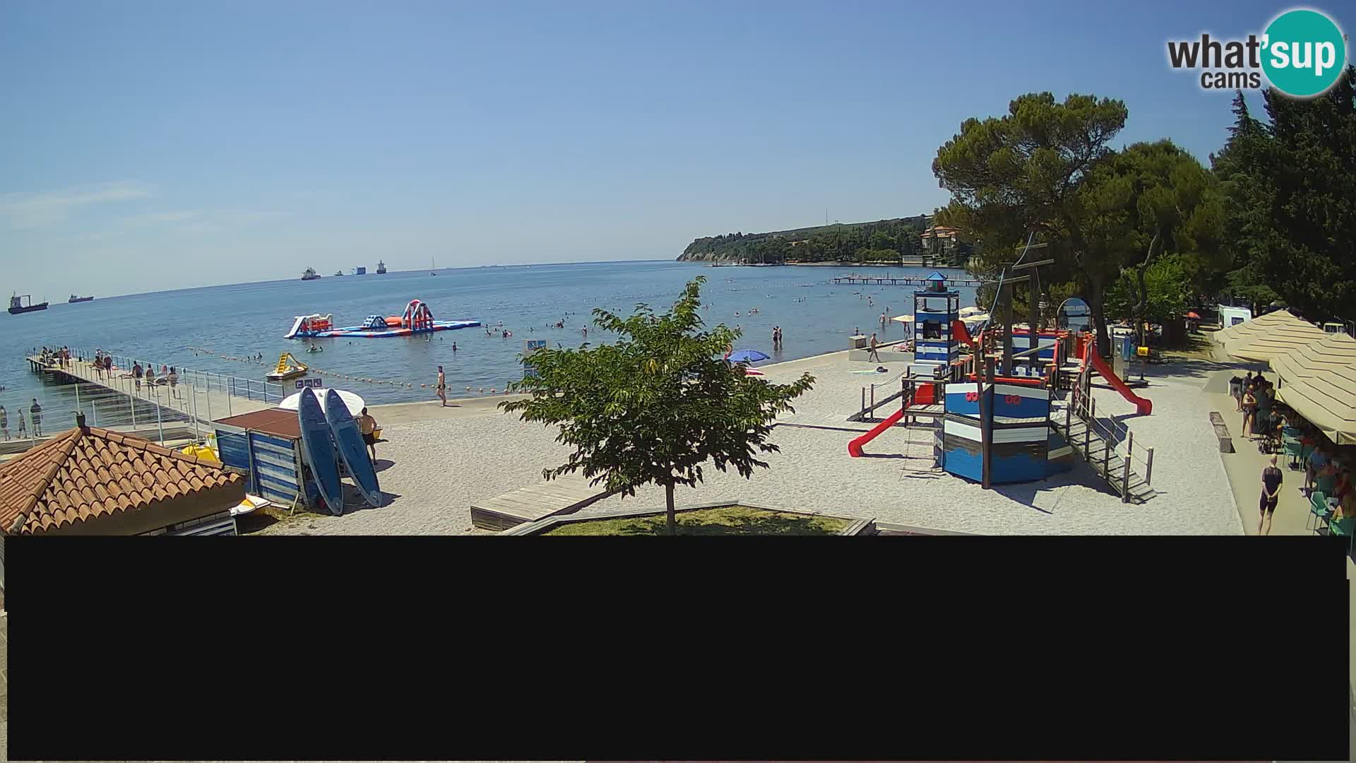 Web kamera uživo Ankaran – Adria Ankaran Hotel & Resort – Slovenija