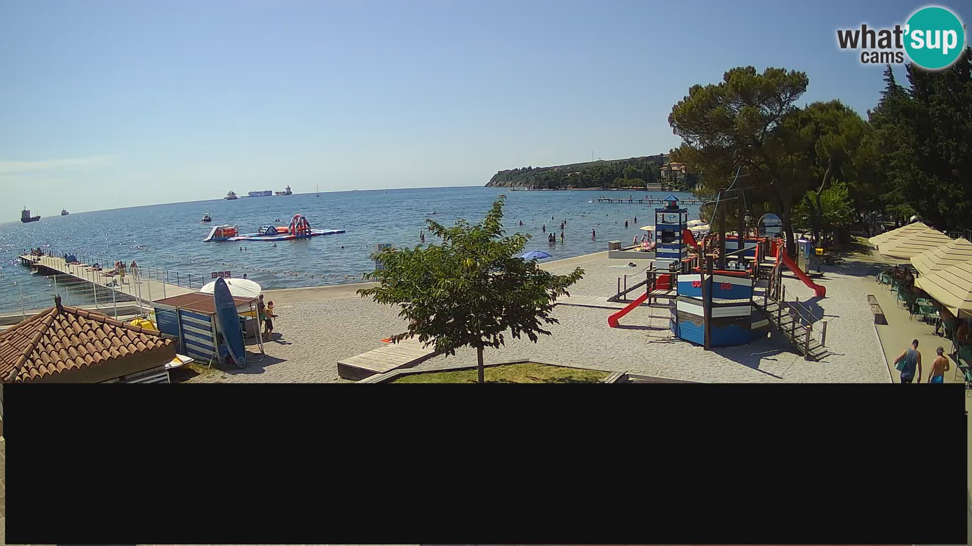 Web kamera uživo Ankaran – Adria Ankaran Hotel & Resort – Slovenija