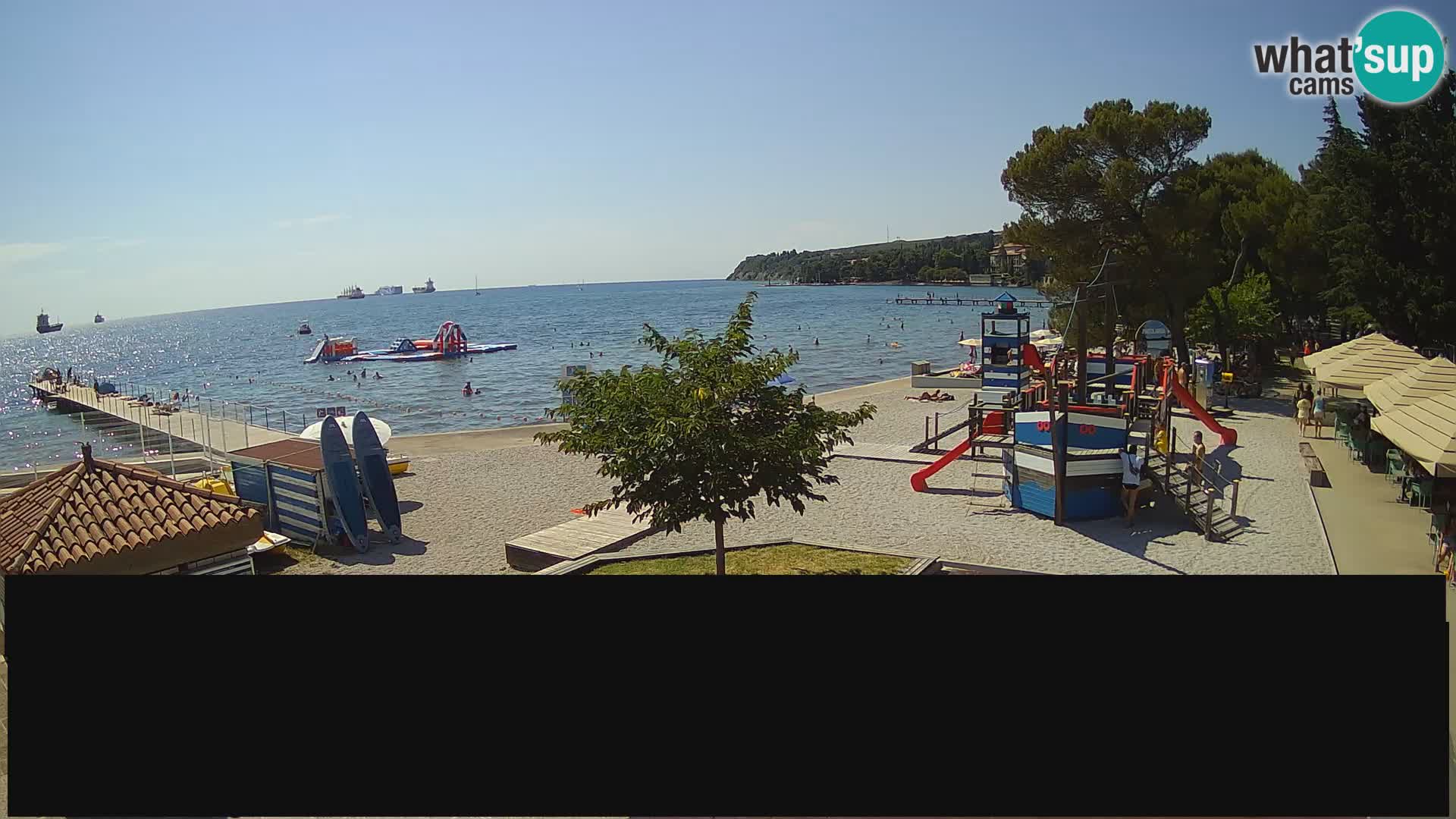 Webcam en direct Ankaran – Adria Ankaran Hotel & Resort – Slovénie
