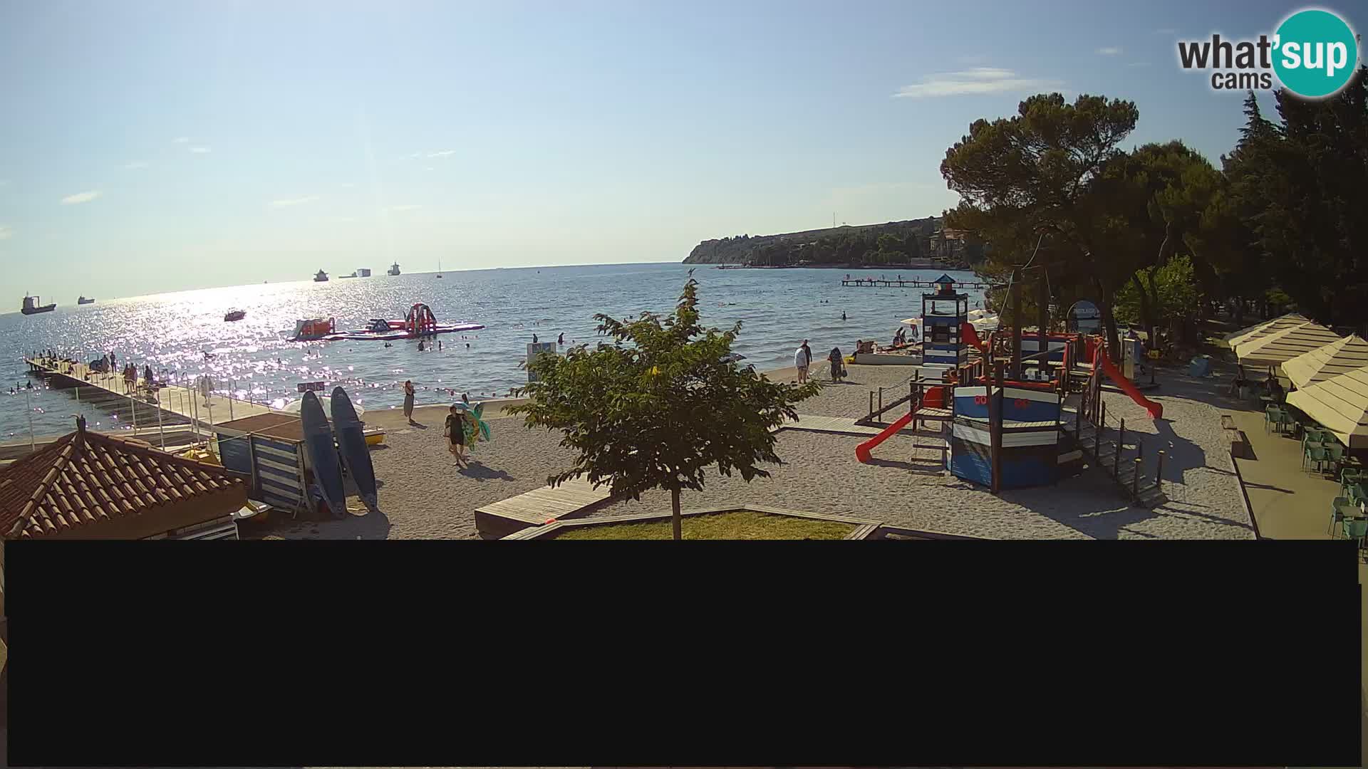 Web kamera uživo Ankaran – Adria Ankaran Hotel & Resort – Slovenija