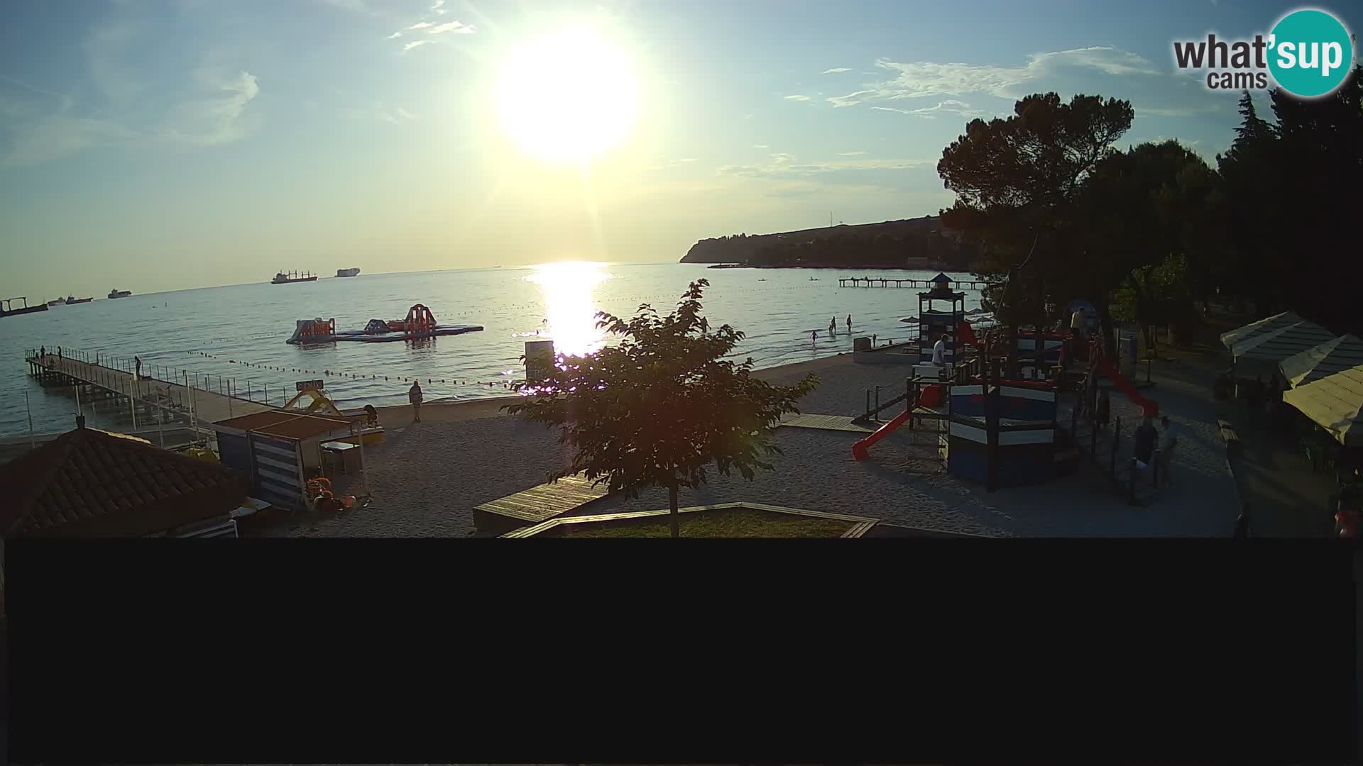 Cámara web en vivo Ankaran – Adria Ankaran Hotel & Resort – Eslovenia