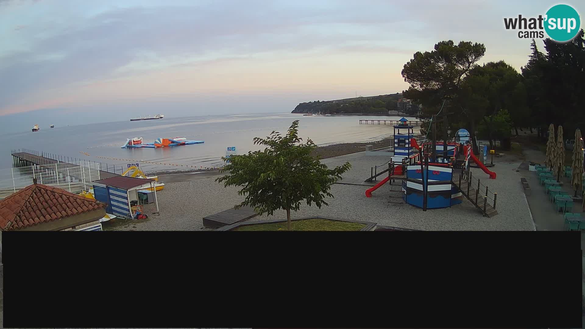 Live webcam Ankarano – Adria Ankaran Hotel & Resort – Slovenia
