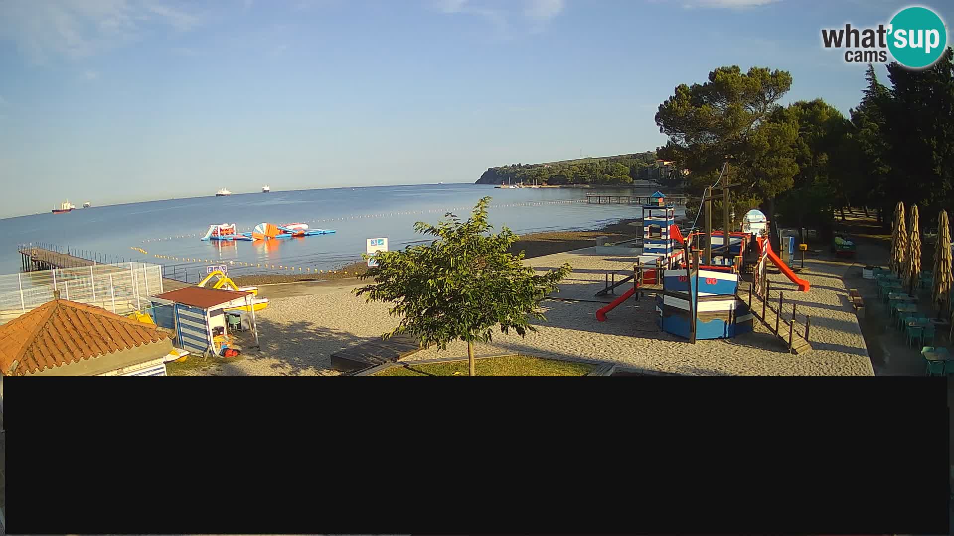Webcam en direct Ankaran – Adria Ankaran Hotel & Resort – Slovénie