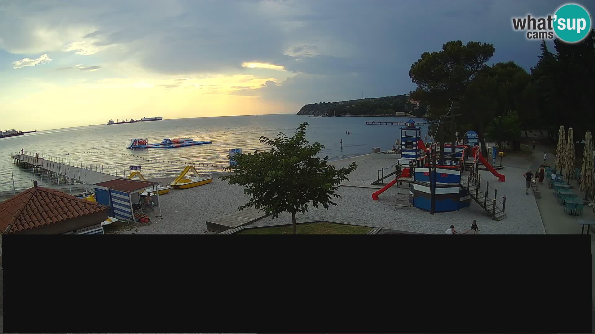 Live webcam Ankaran – Adria Ankaran Hotel & Resort – Slovenia