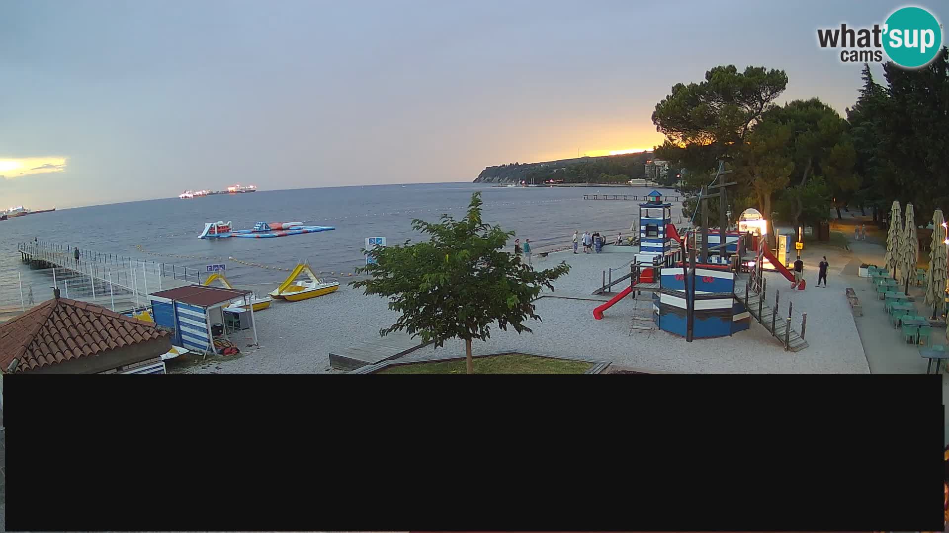 Live webcam Ankarano – Adria Ankaran Hotel & Resort – Slovenia