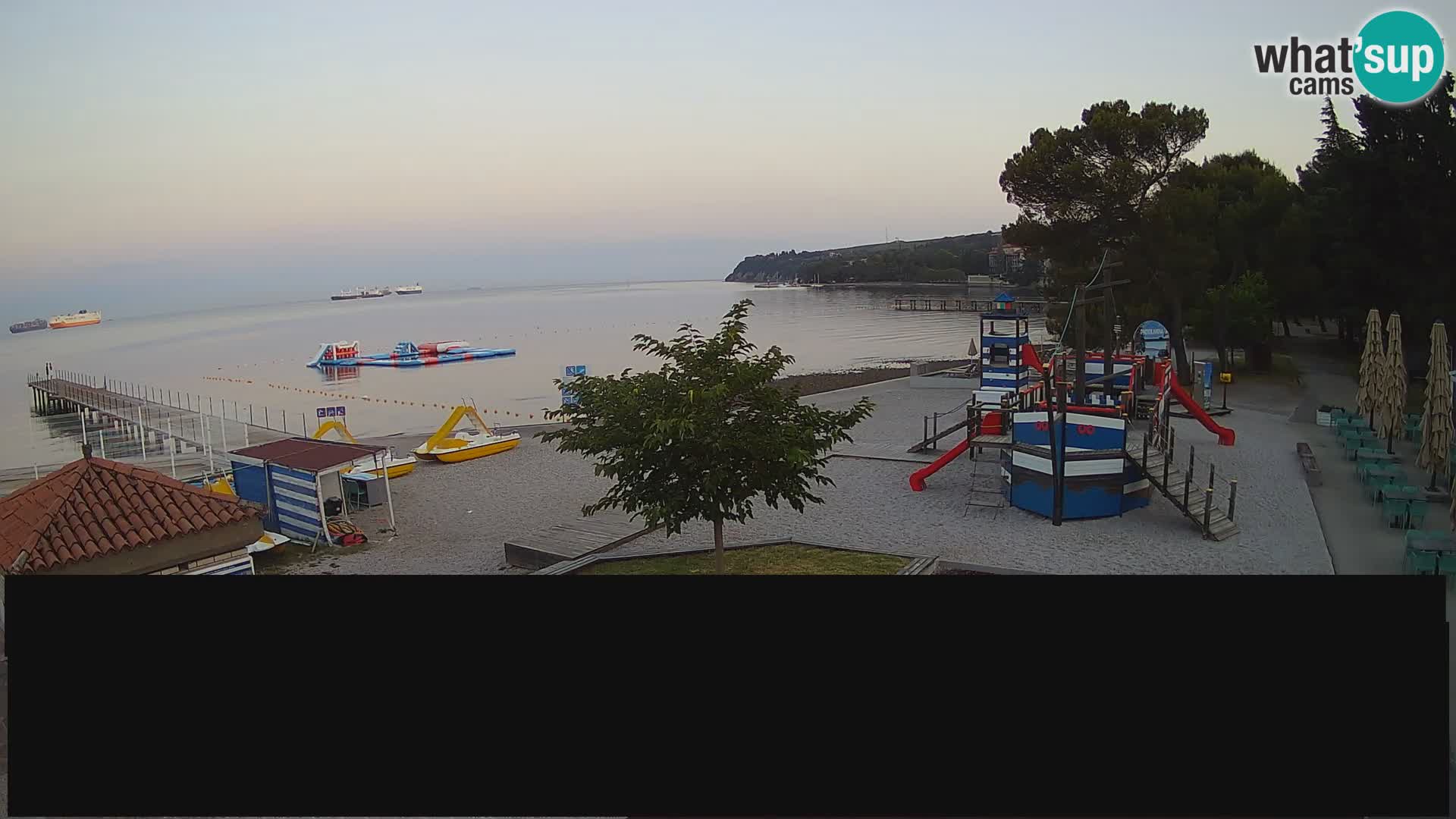 Live webcam Ankarano – Adria Ankaran Hotel & Resort – Slovenia