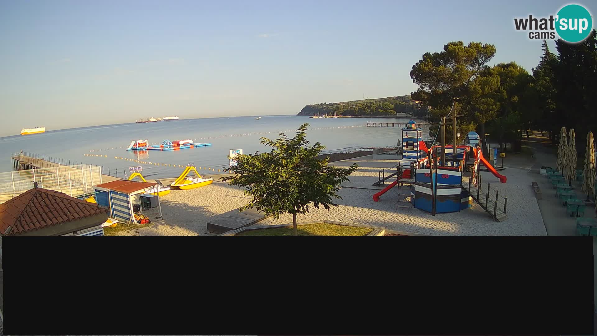 Live webcam Ankaran – Adria Ankaran Hotel & Resort – Slovenia